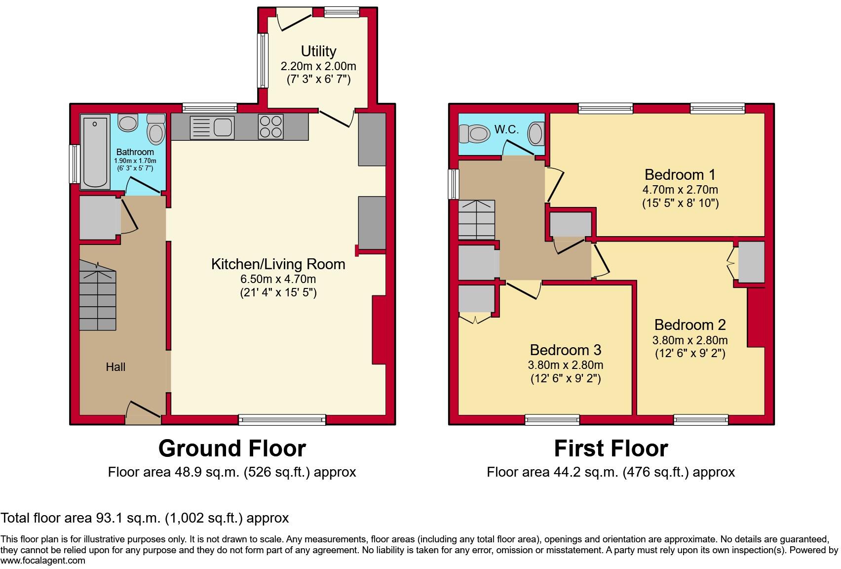 Lilac Crescent, Kirkcaldy, KY1 floorplan