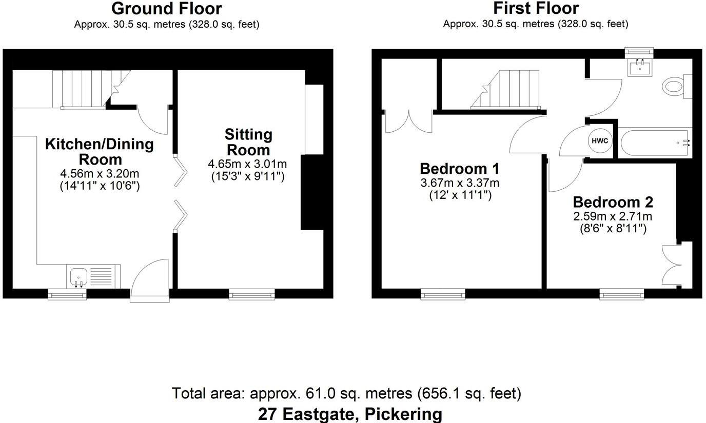 Eastgate, Pickering floorplan