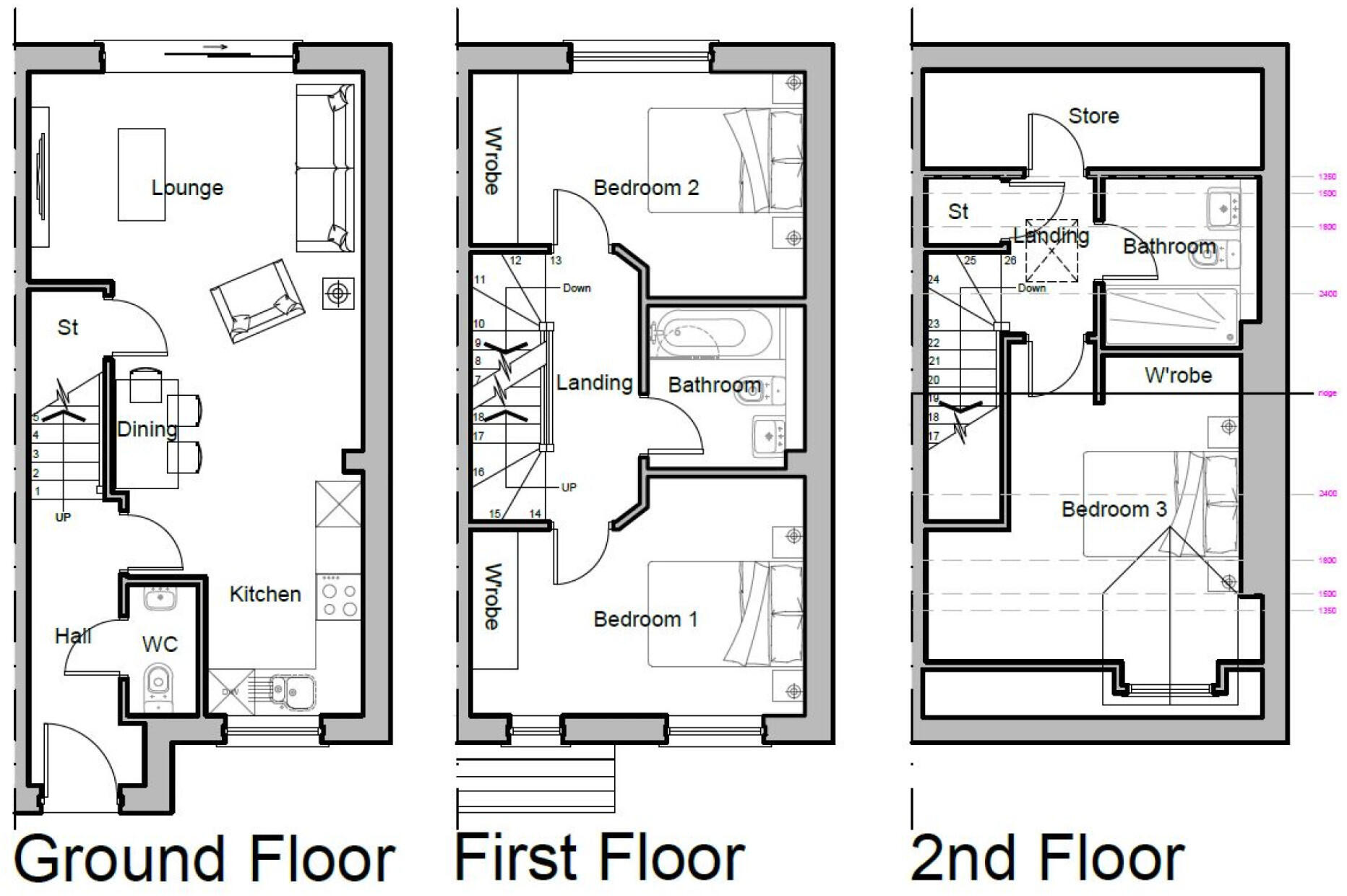 Plot 15 Oatlands, Oatlands Road, Andreas, IM7 4ER floorplan