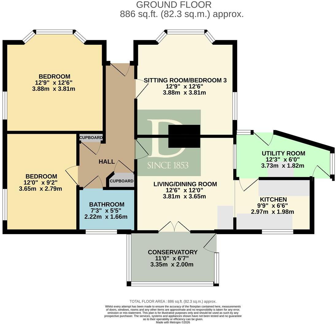 Centre Of Harleston floorplan