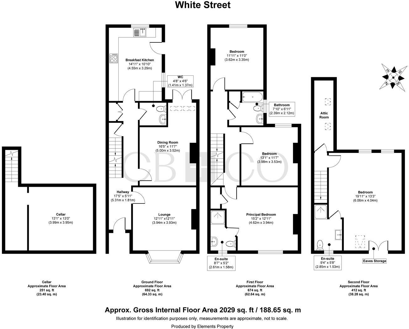 White Street, Derby floorplan