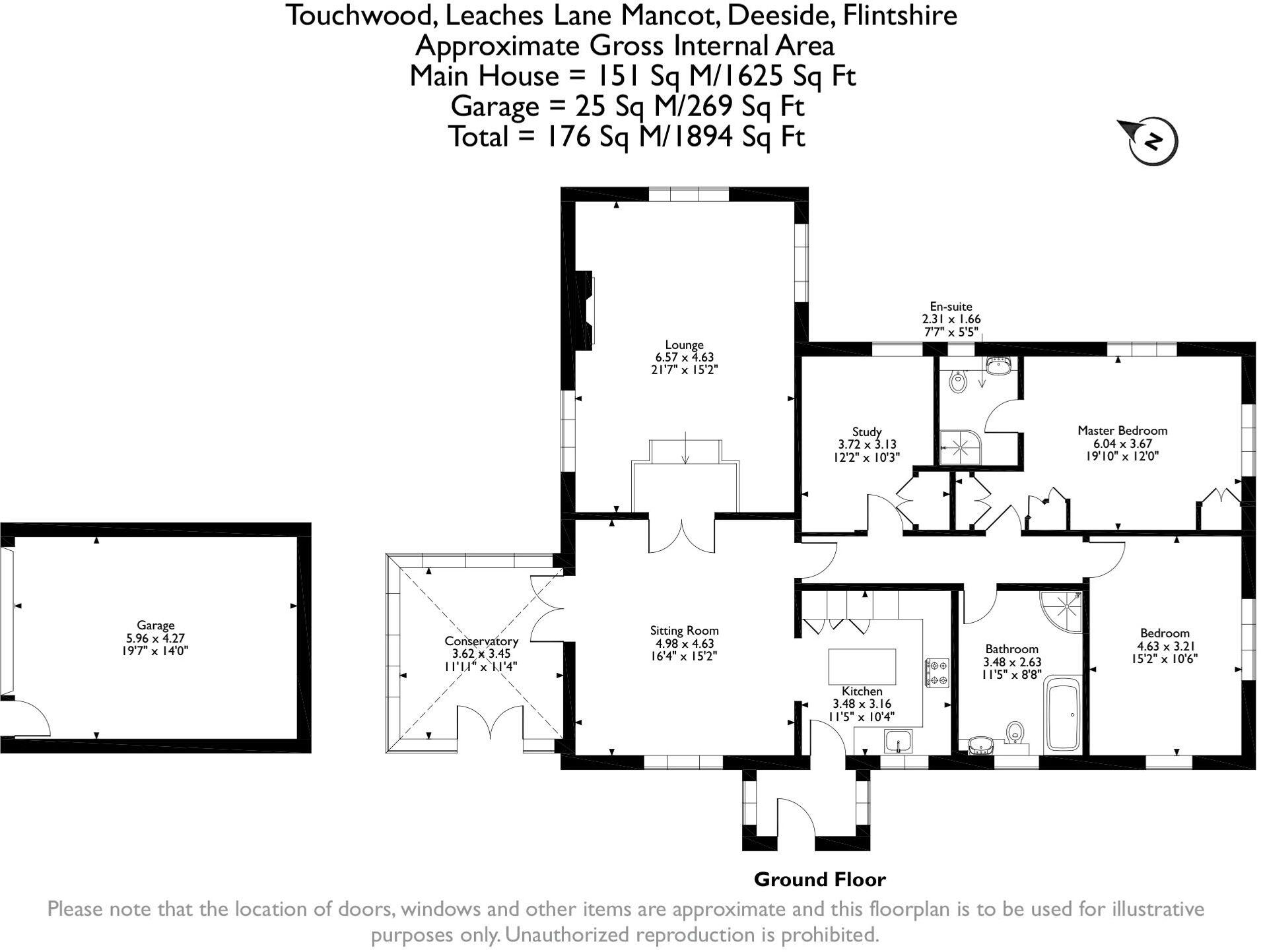 Leaches Lane, Mancot, CH5 floorplan