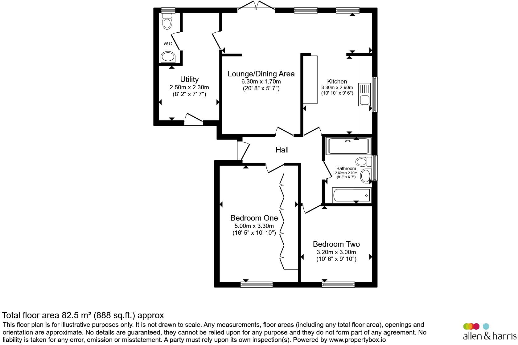 Champney Road, Frome floorplan