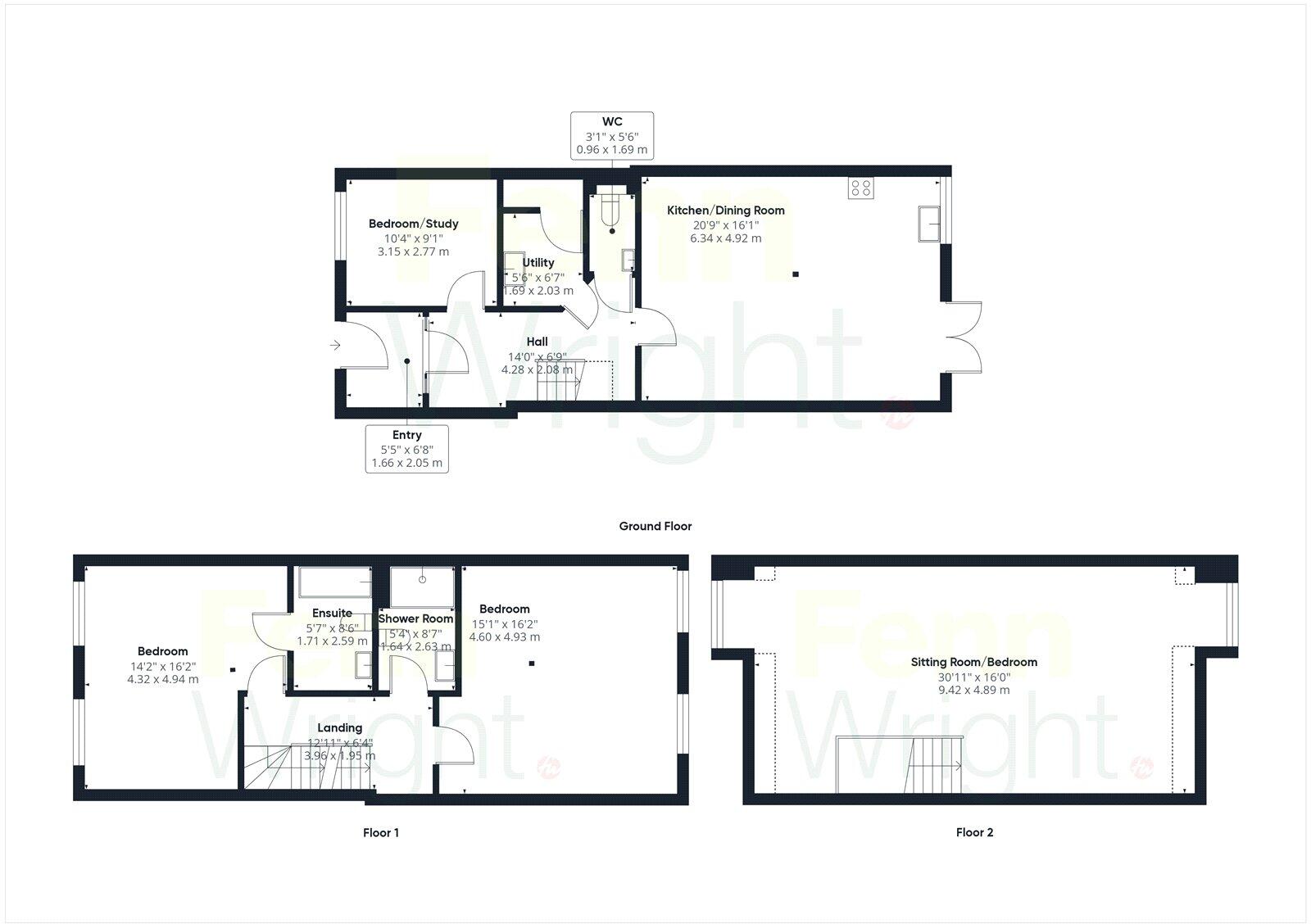 Crown Place, Woodbridge, Suffolk, IP12 floorplan