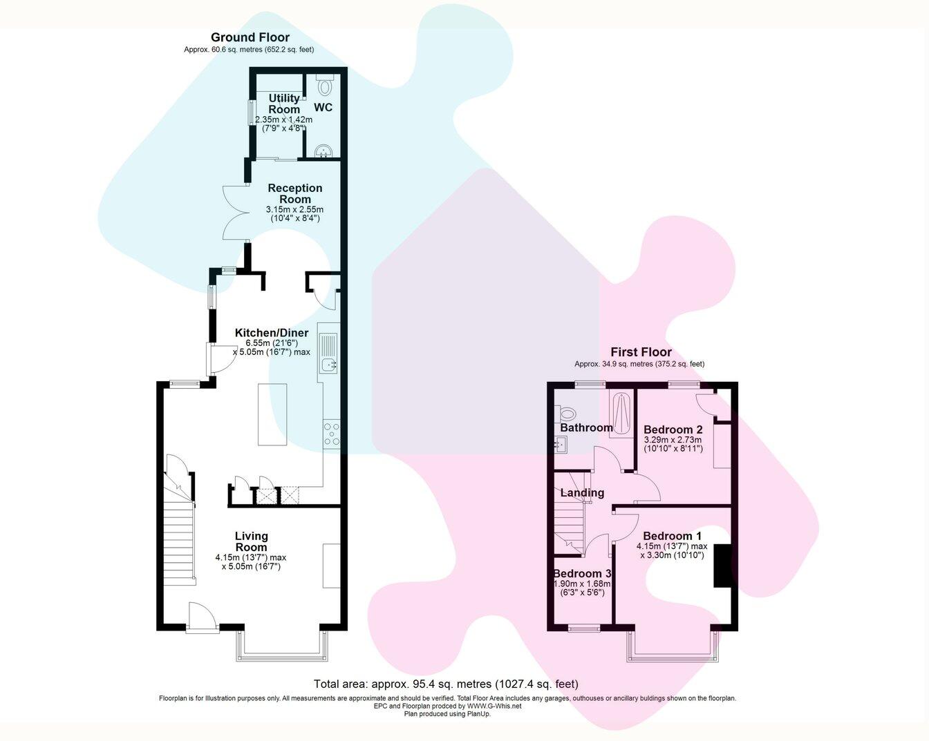 Cromwell Road, CAMBERLEY, GU15 floorplan