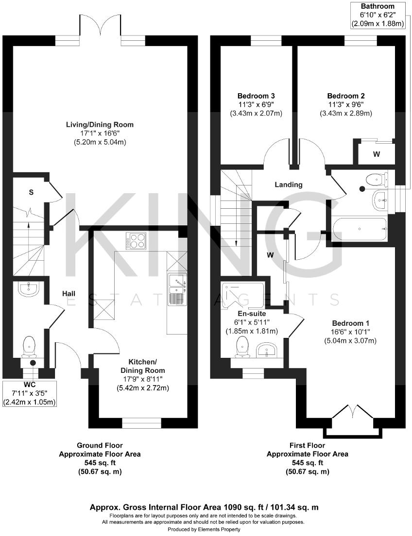 Welchman Court, Bletchley, Buckinghamshire, MK3 6FL floorplan