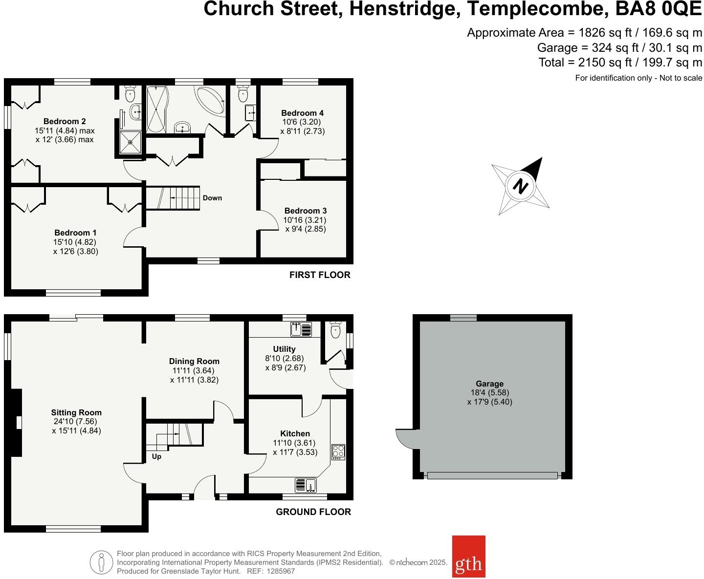 Church Street, Henstridge, Templecombe, Somerset, BA8 floorplan
