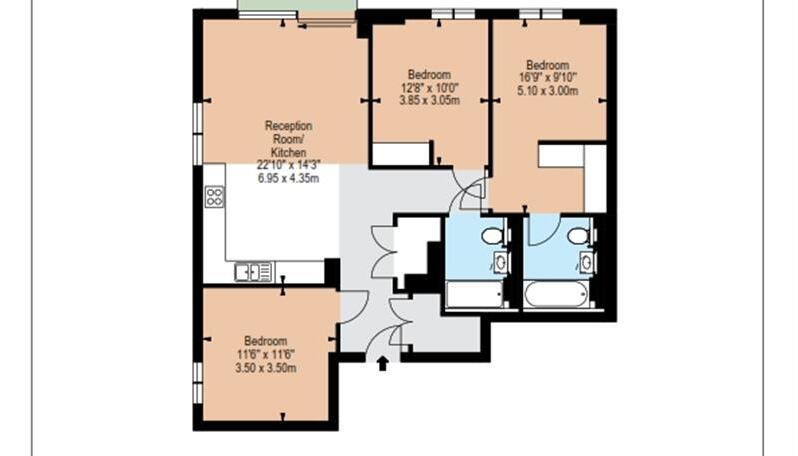 Edgware Road, London, W2 floorplan