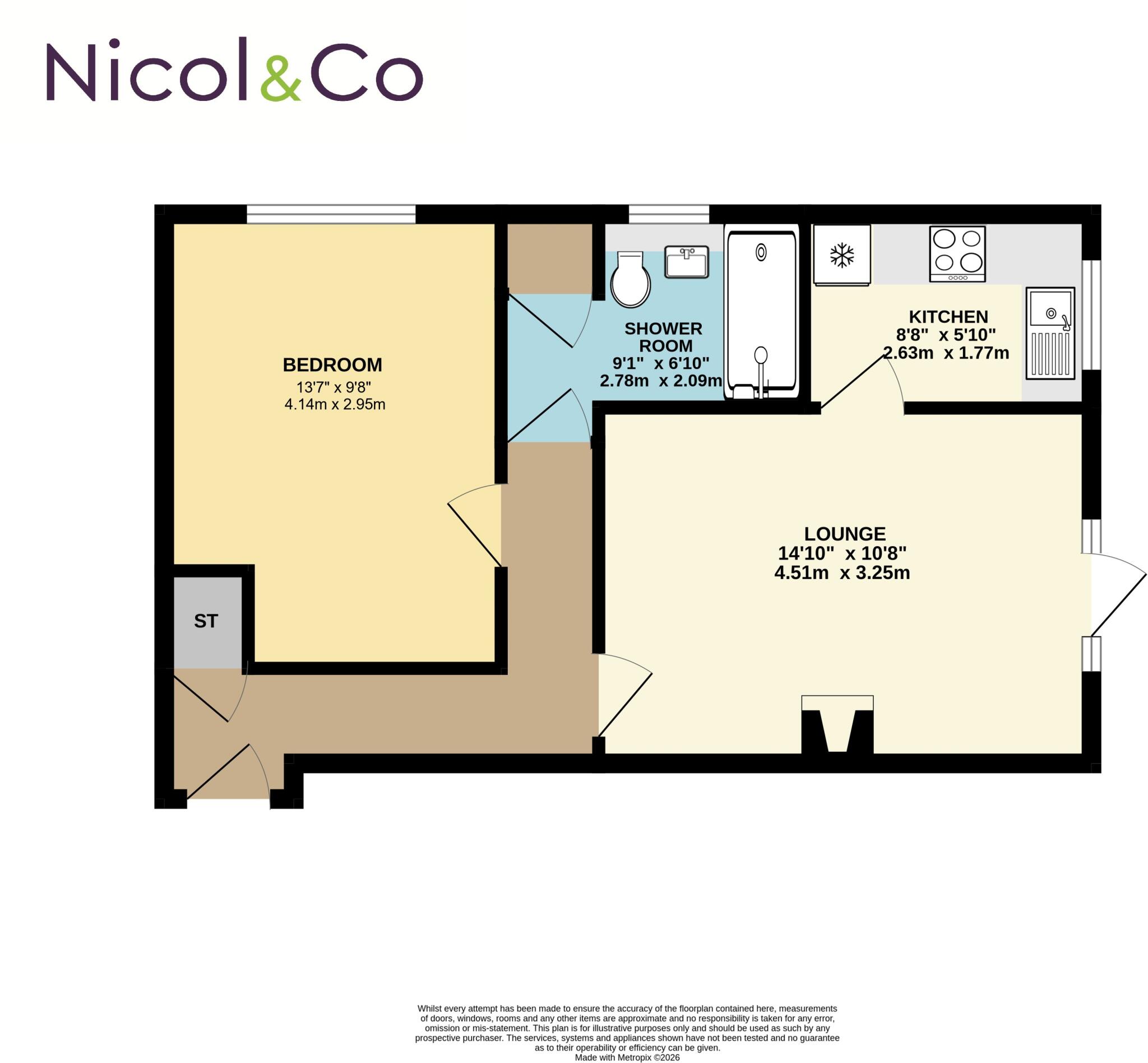 Vines Mews, Droitwich Spa, Worcestershire, WR9 floorplan