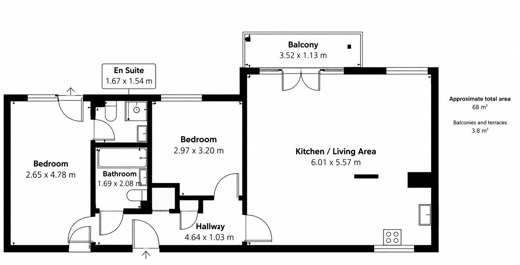 Midlothian Court, Worsdell Drive, Gateshead Central, Gateshead floorplan
