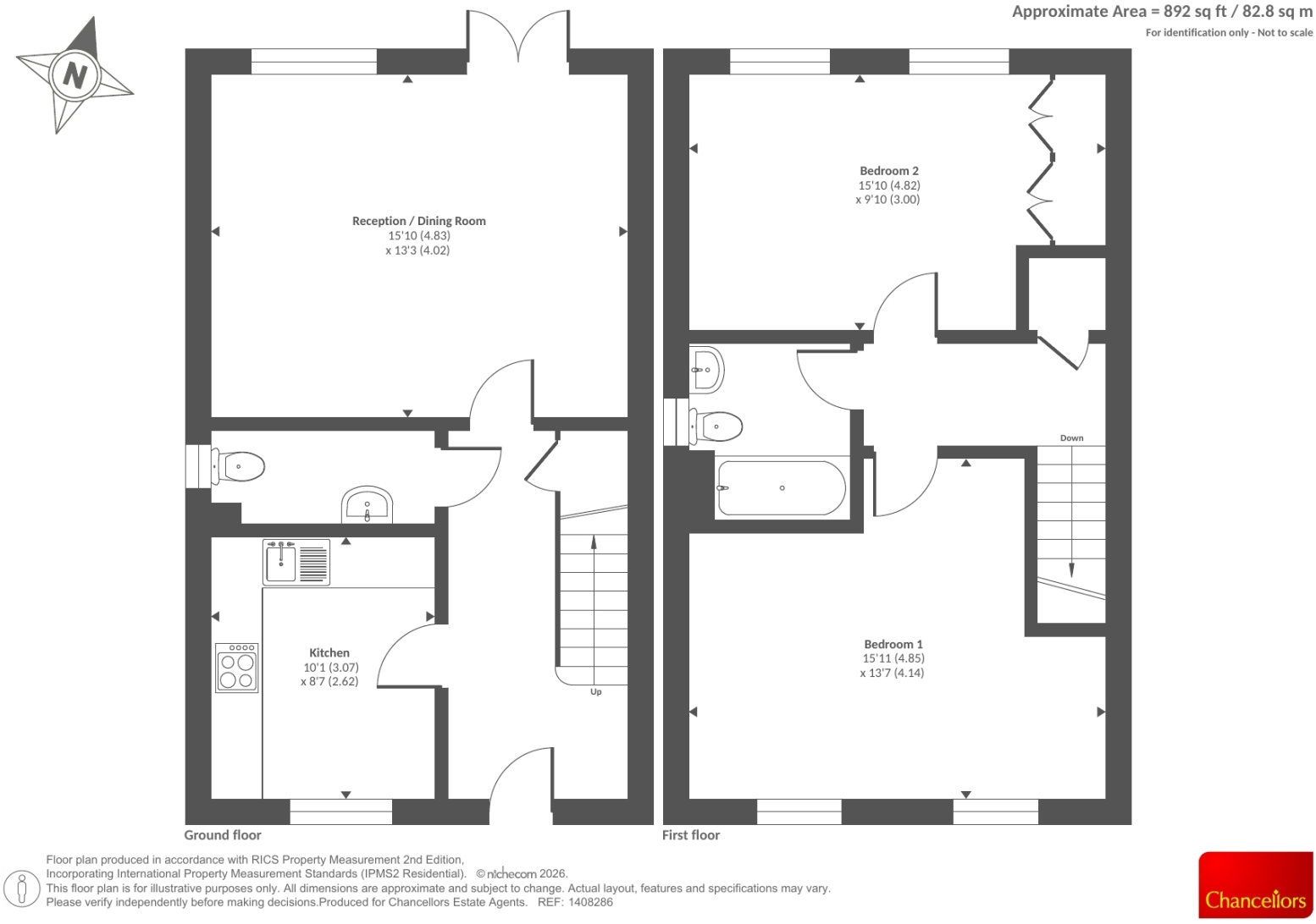 ROSE MEADOW, West End, Woking floorplan