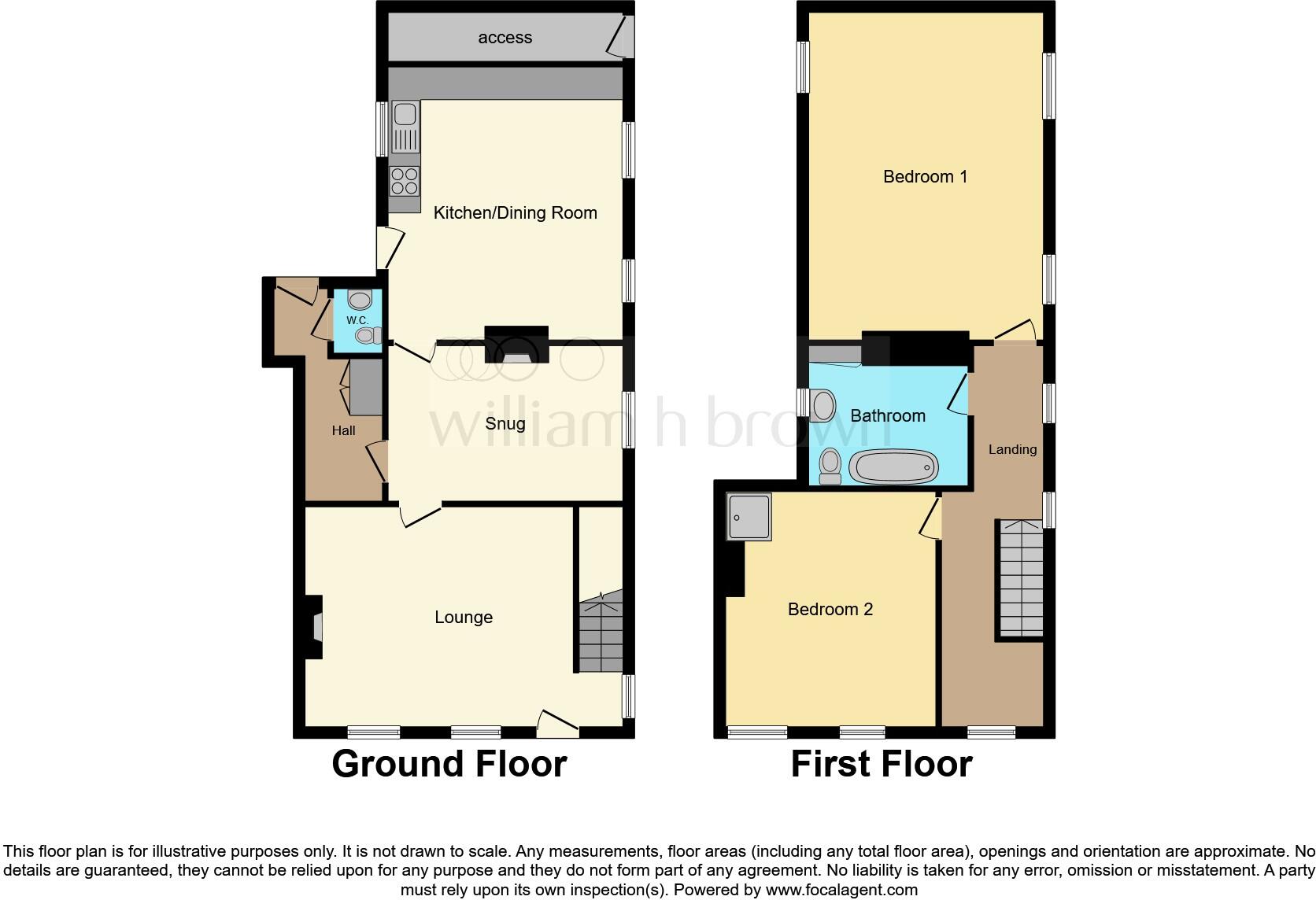 North Brink, Wisbech floorplan