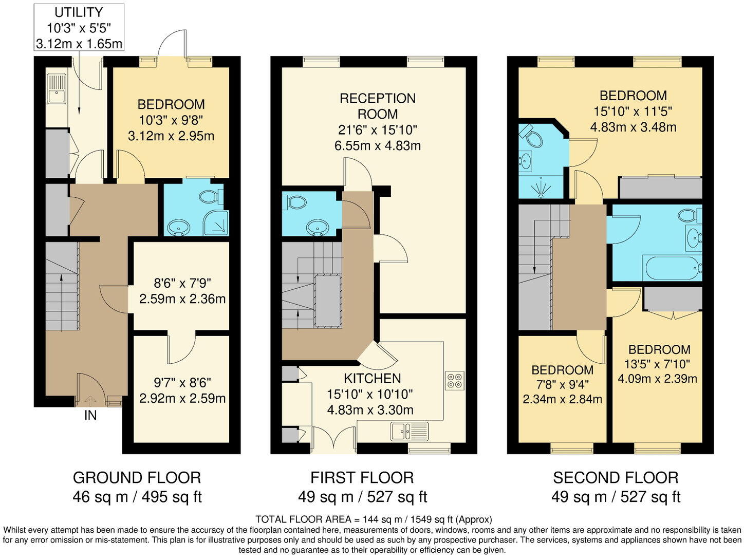 Buxton Close, Epsom, KT19 8BD floorplan