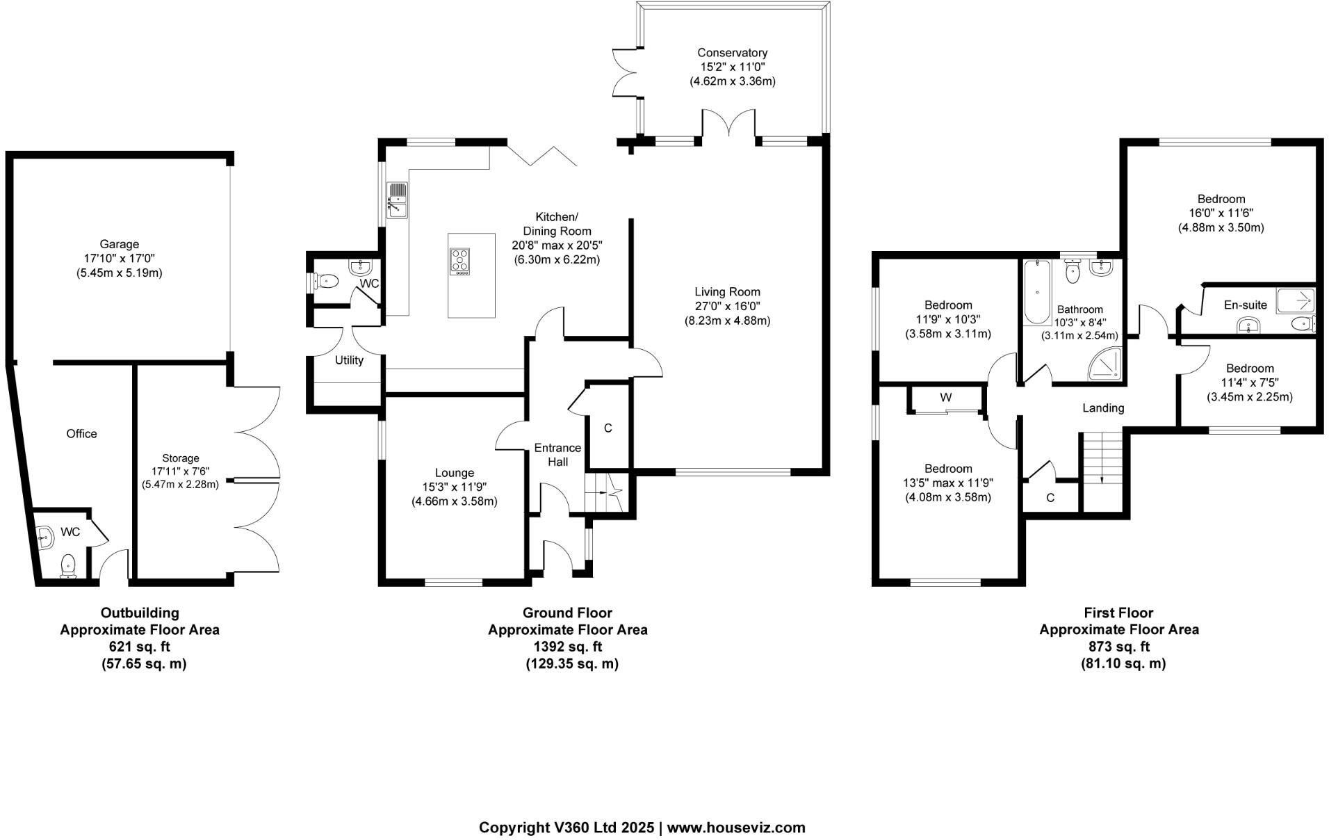 Badgers Rake Lane, Little Sutton  floorplan