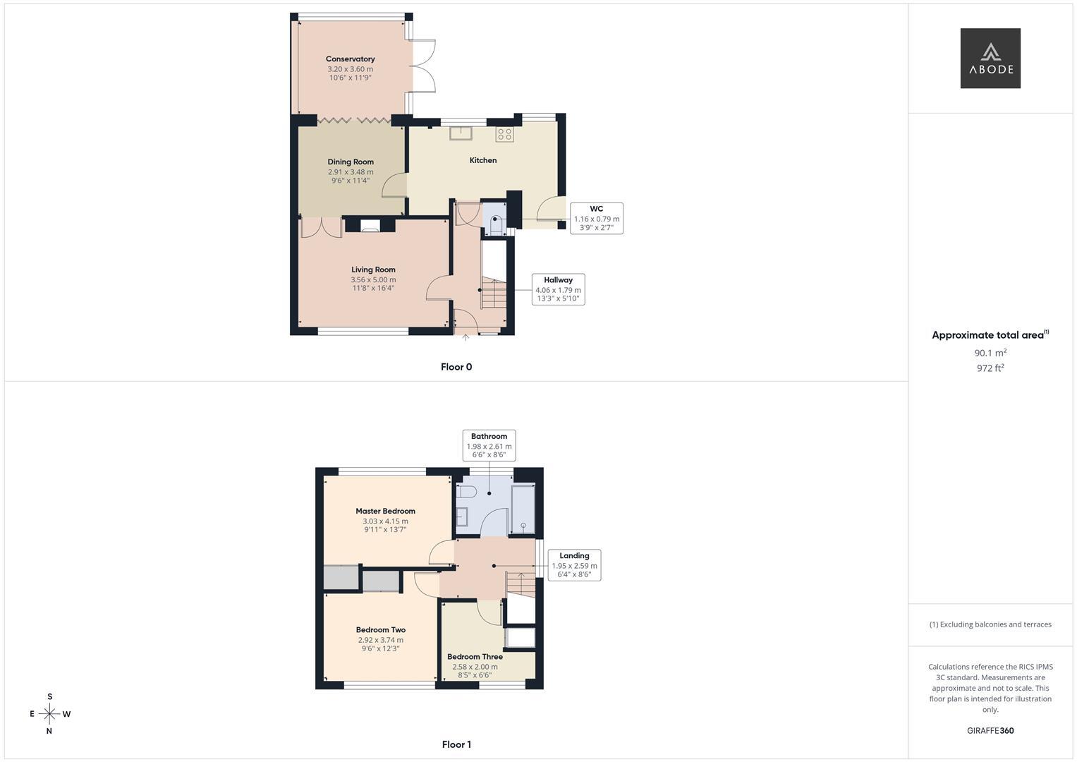 Woodland Drive, Foston, Derby floorplan
