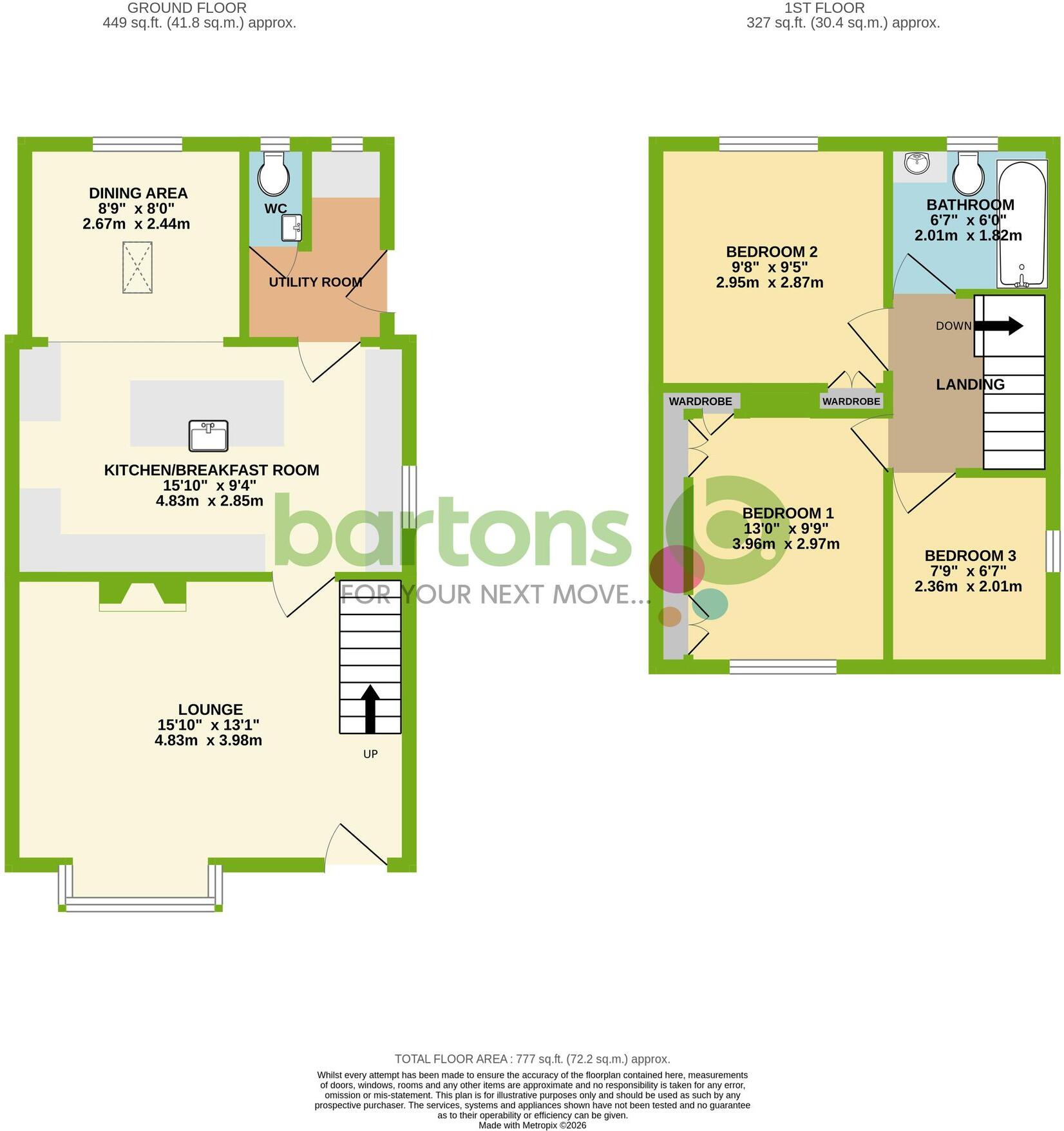 Brecks Crescent, Rotherham, S65 floorplan