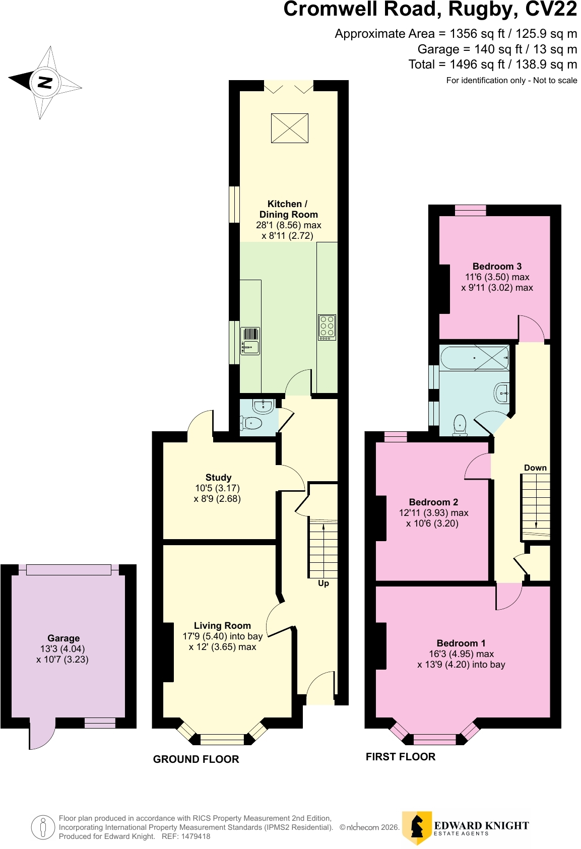 Cromwell Road, Rugby floorplan