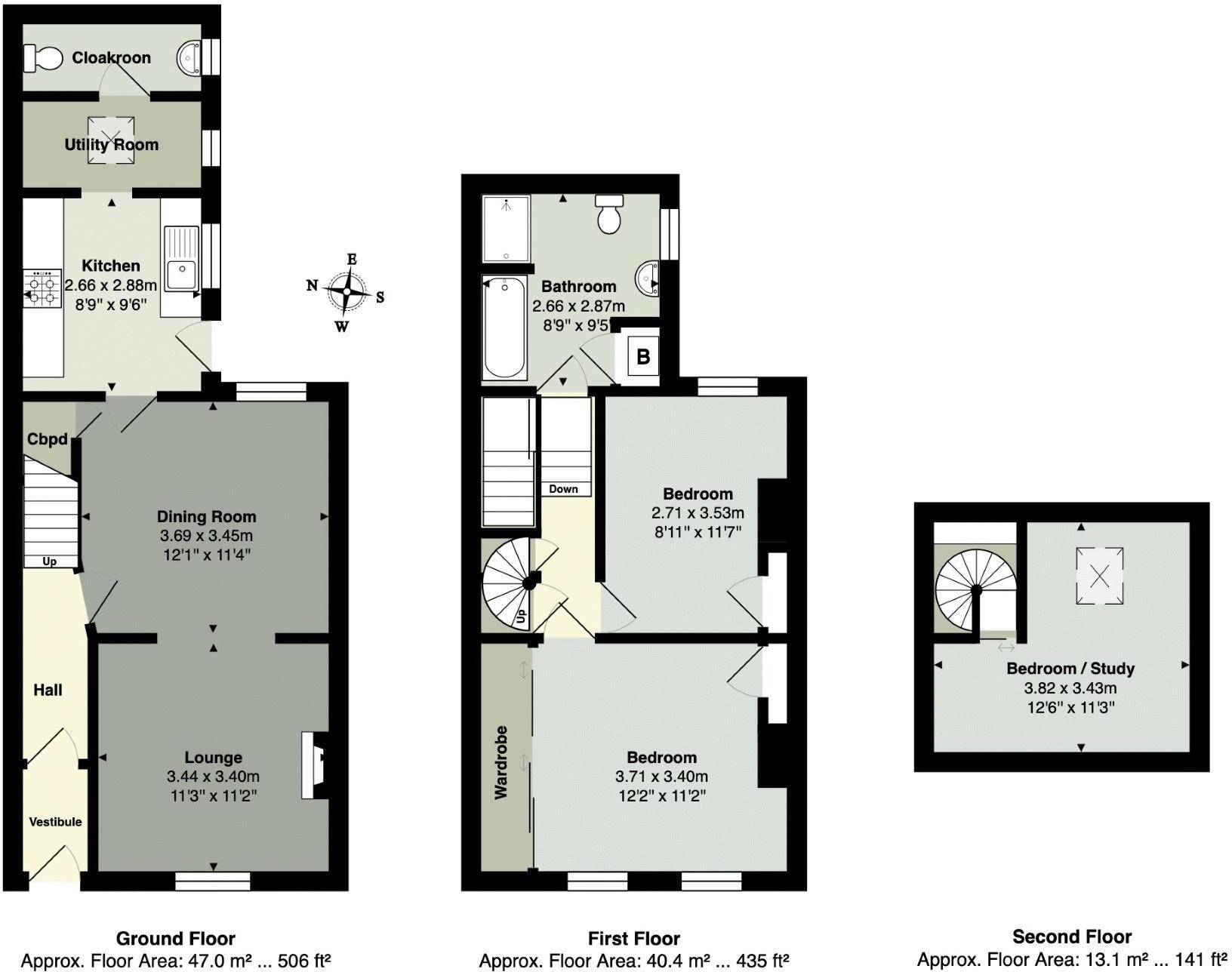 Prospect Terrace, Newton Abbot floorplan
