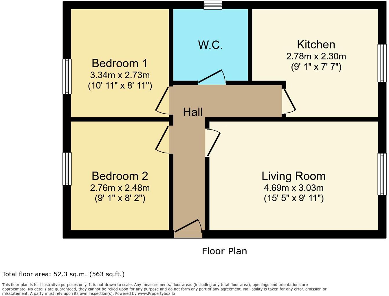 Victoria Mews, Saltisford, Warwick floorplan