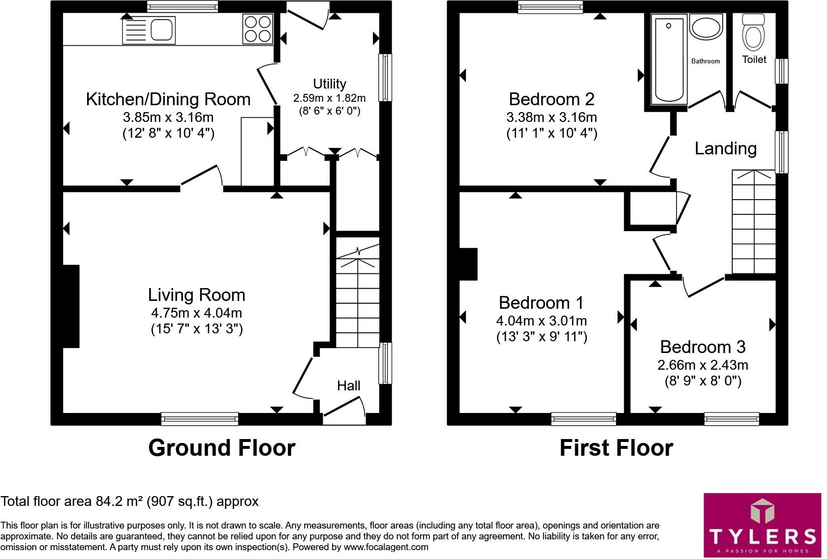 Gunhild Close, Cambridge floorplan