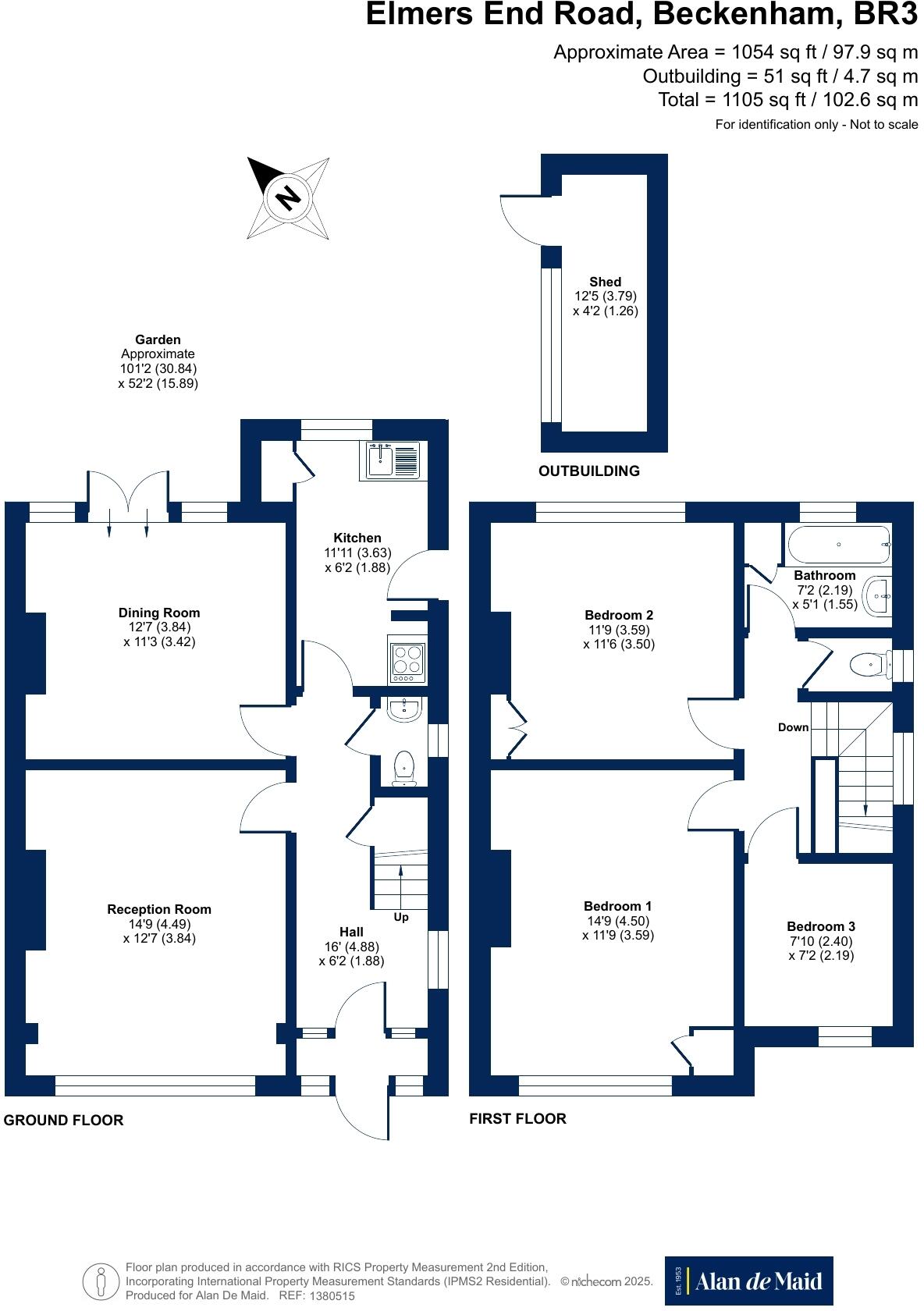 Elmers End Road, Beckenham floorplan