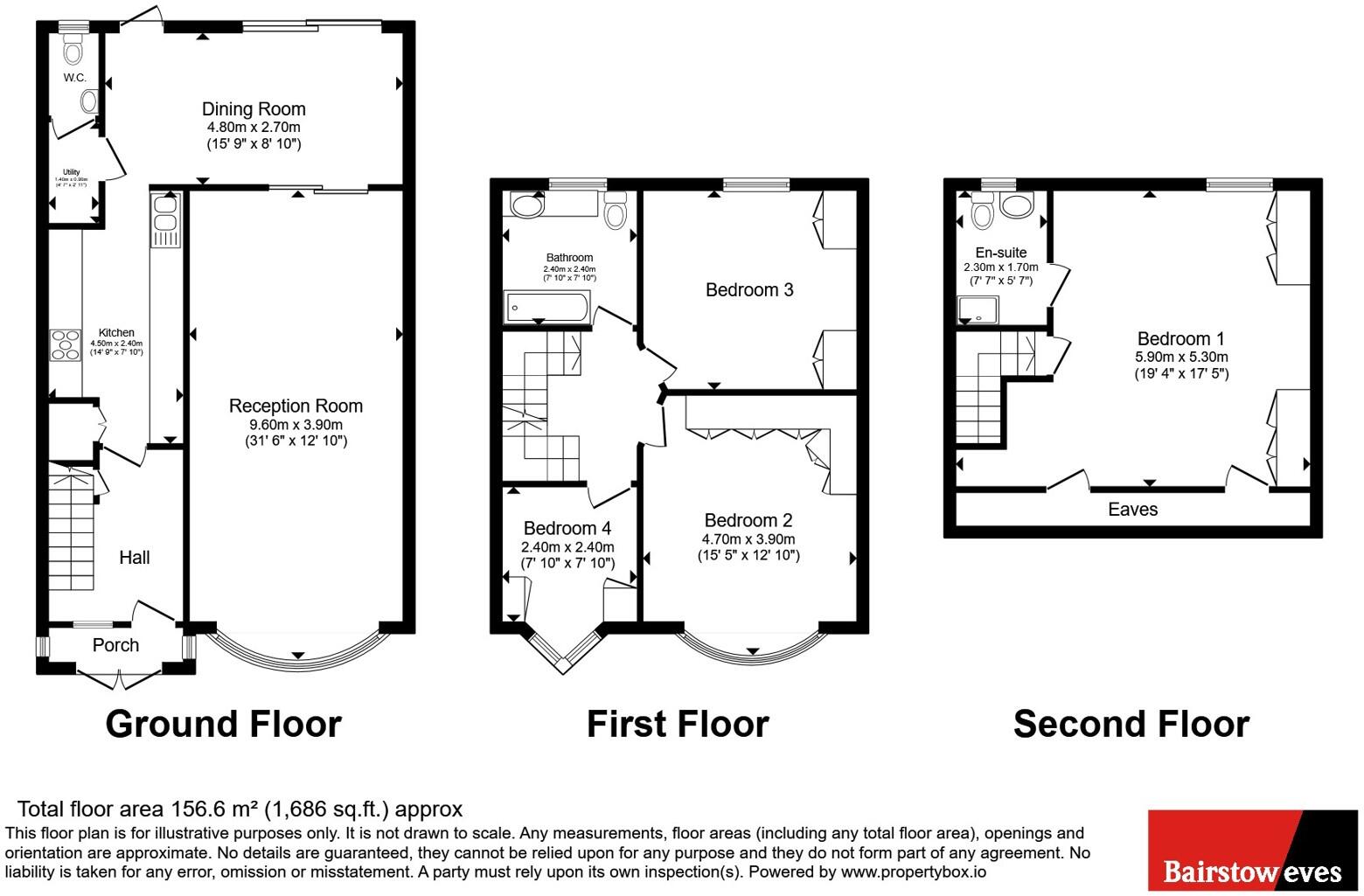 Hamilton Avenue, Ilford, IG6 floorplan