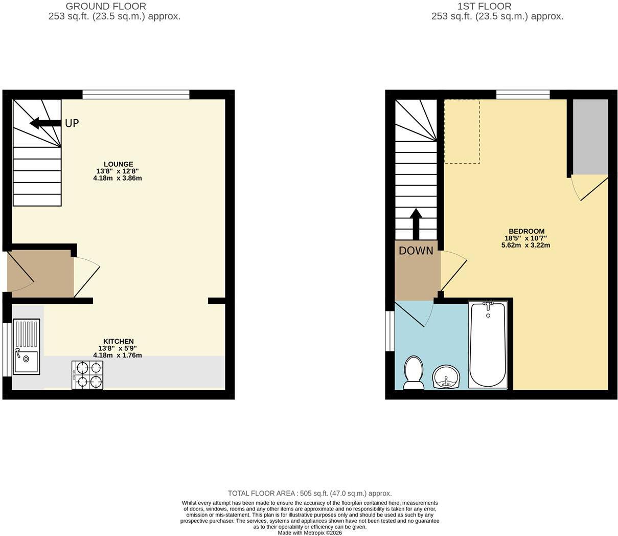Hunters Close, Tring floorplan