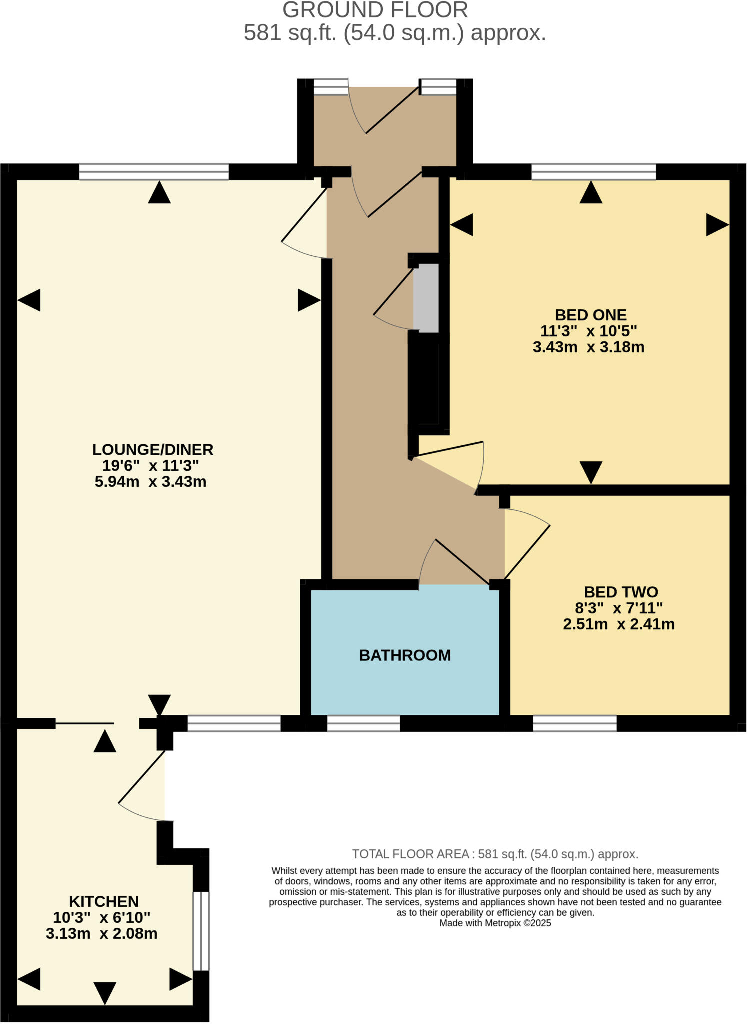 Ridley's Piece, South Warnborough, Hampshire, RG29 floorplan