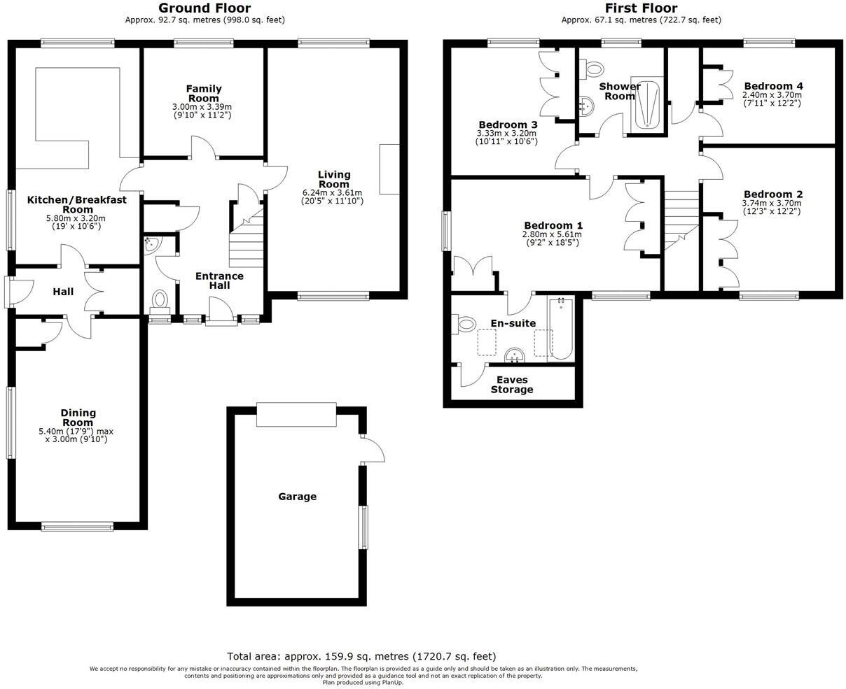 West Felton, Shropshire floorplan