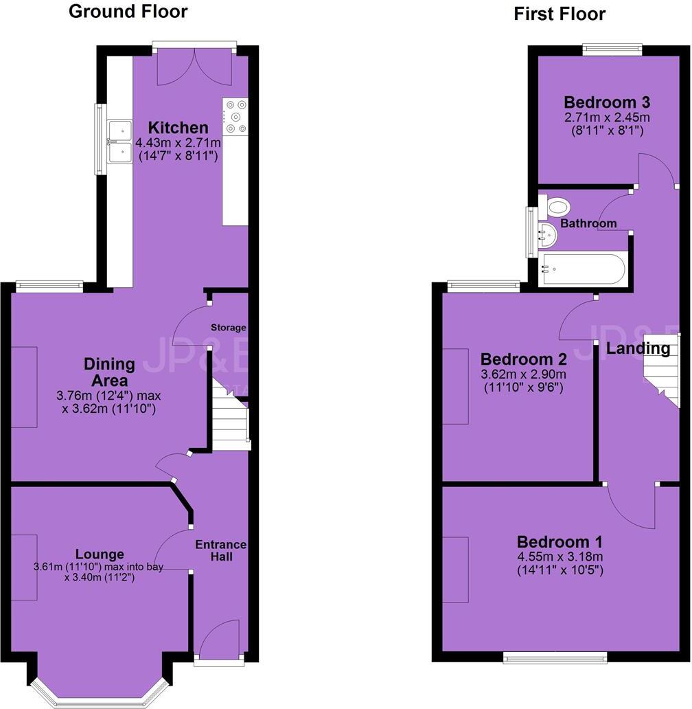 Firwood Avenue, Urmston floorplan