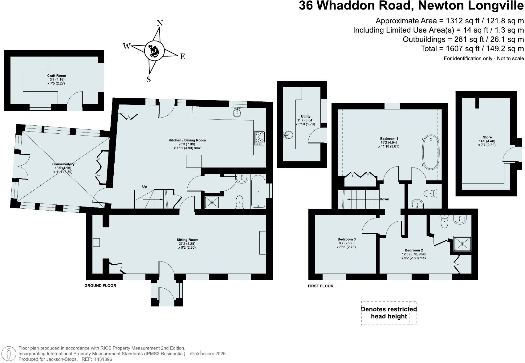 Whaddon Road, Newton Longville, Buckinghamshire, MK17 floorplan