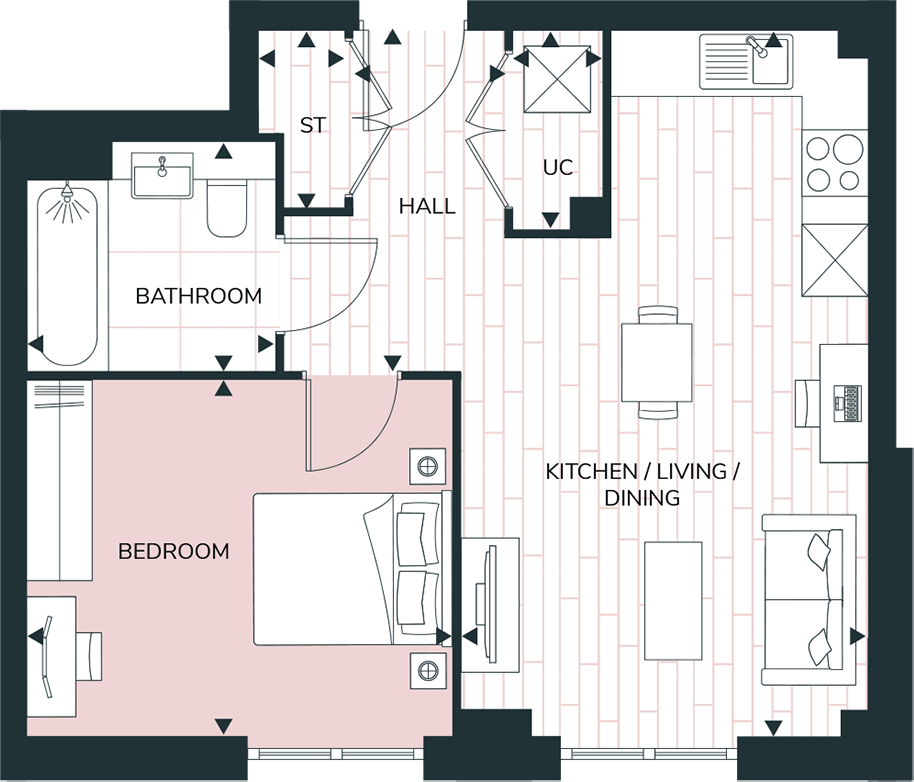 100 Woodgate Drive,
London,
SW16 5SE floorplan