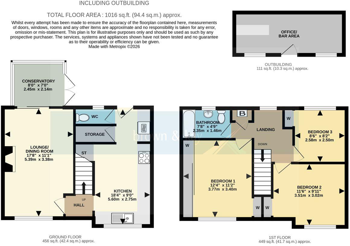 Allenby Road, Poole, BH17 floorplan