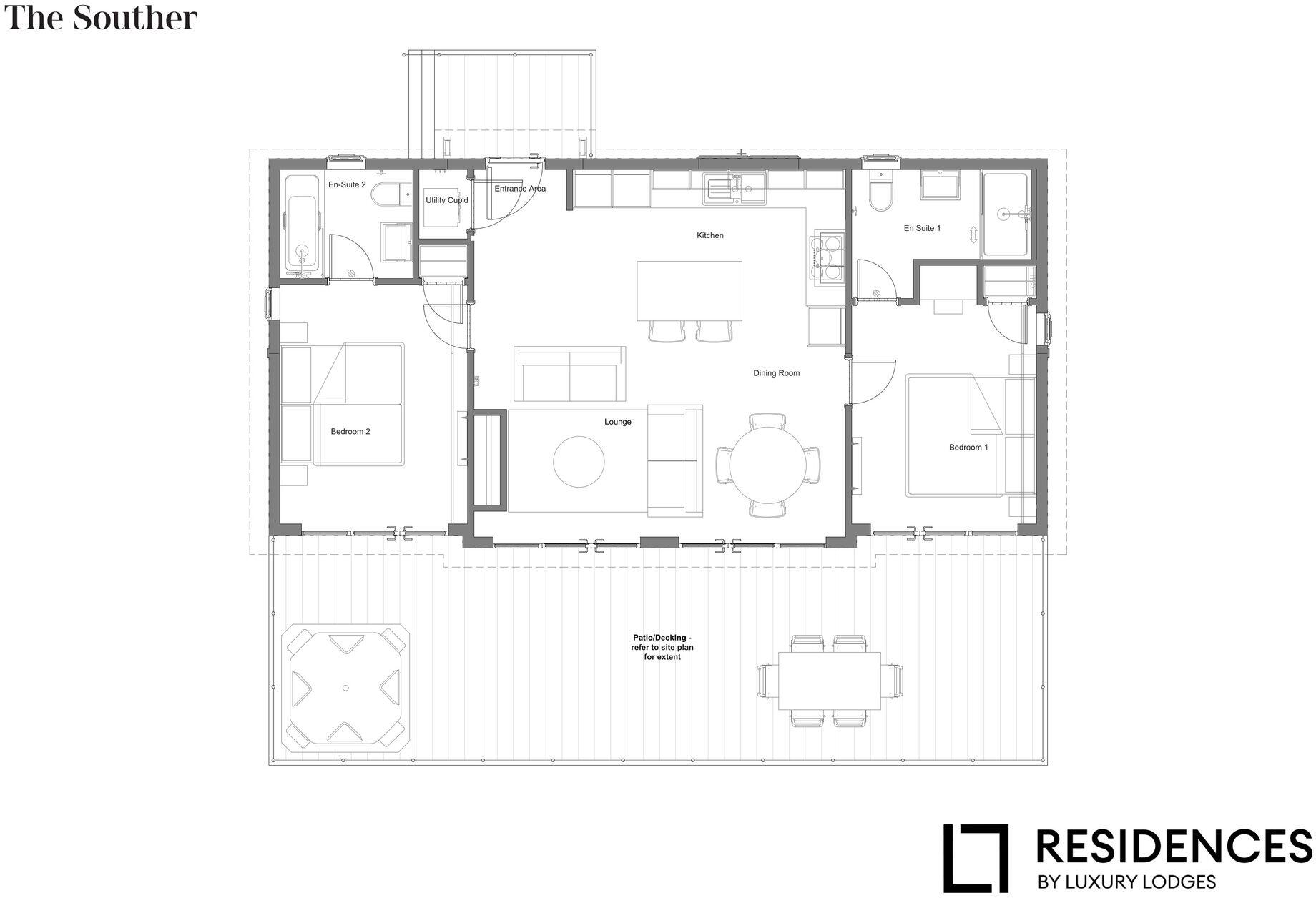The Souther, The Residences at Whitbarrow, Keswick, Cumbria floorplan