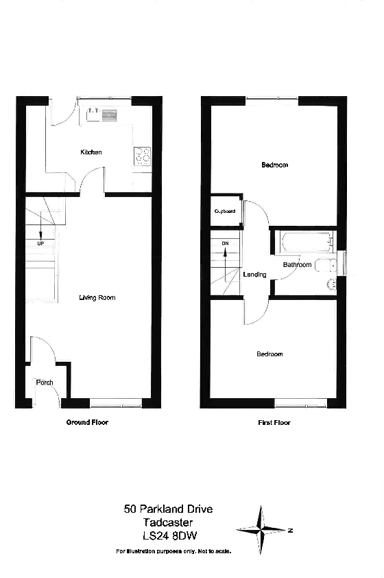 50, Parkland Drive, Tadcaster, North Yorkshire floorplan
