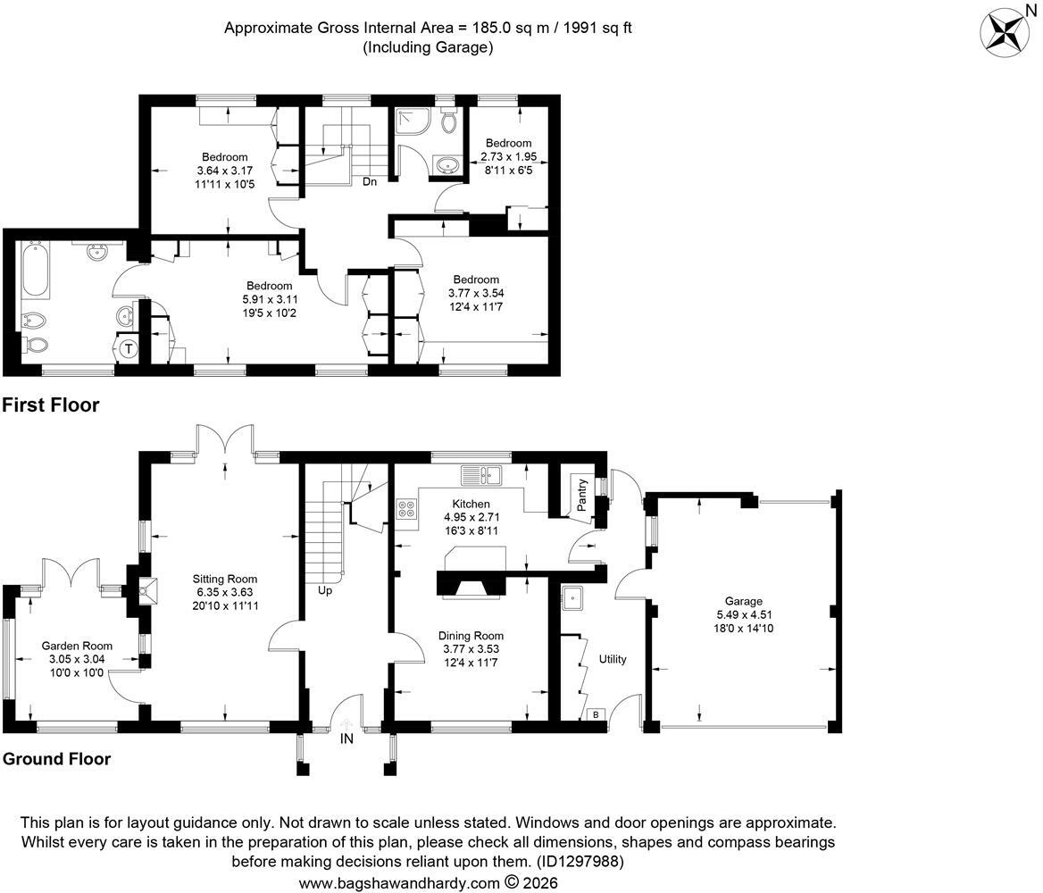 Wray Road, South Cheam, SM2 floorplan