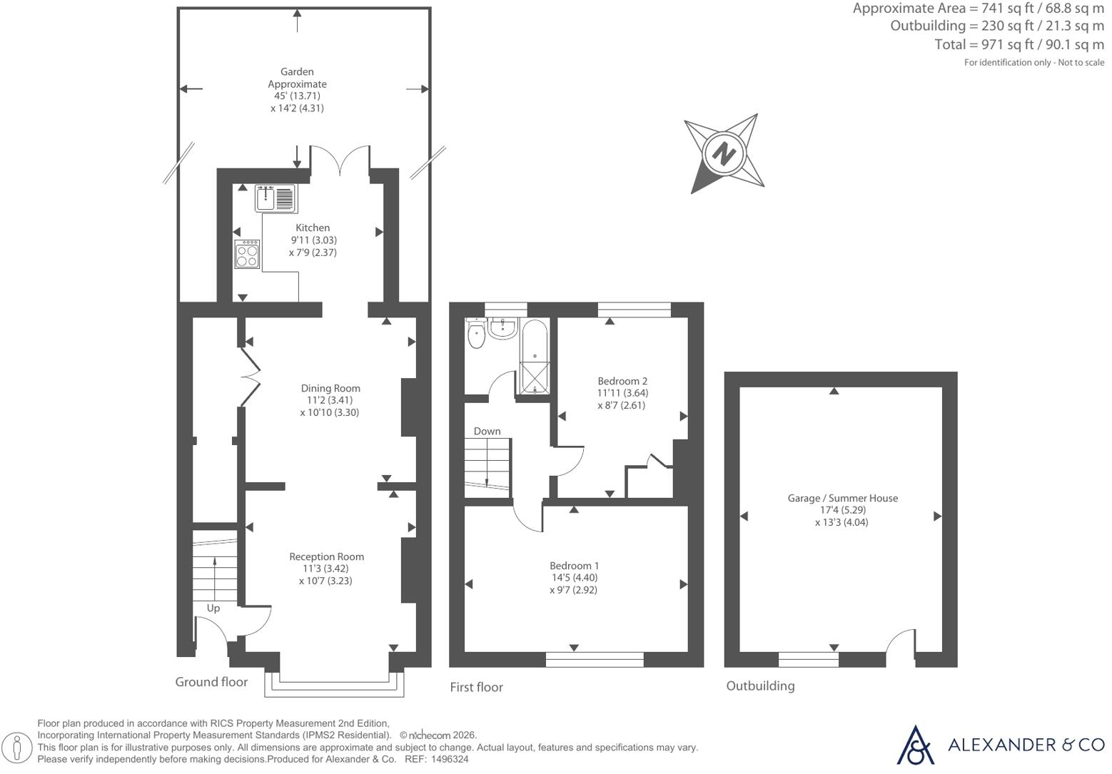 Westfield Road, Dunstable, Bedfordshire floorplan
