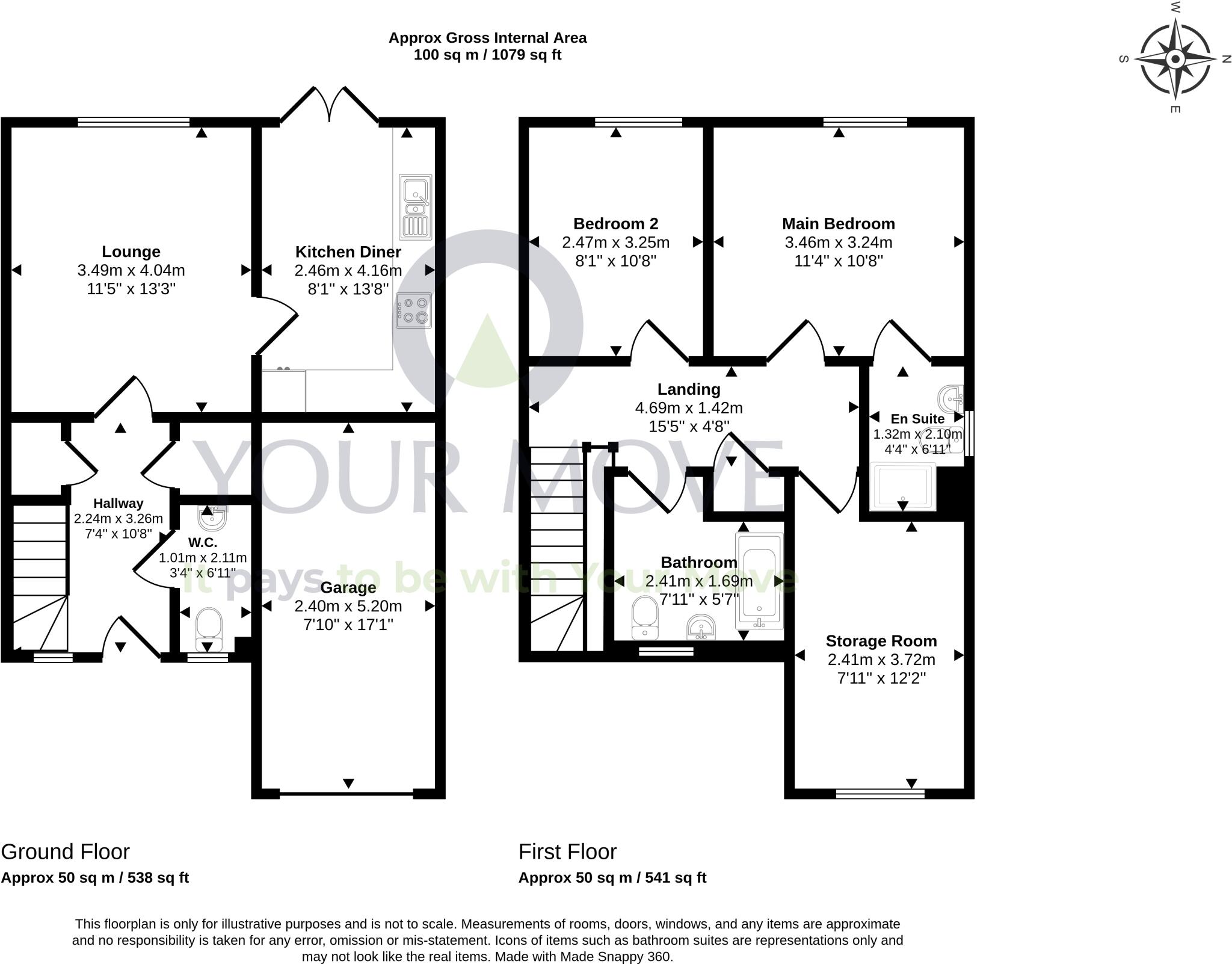 Laid Crescent, Glenrothes, Fife, KY7 floorplan