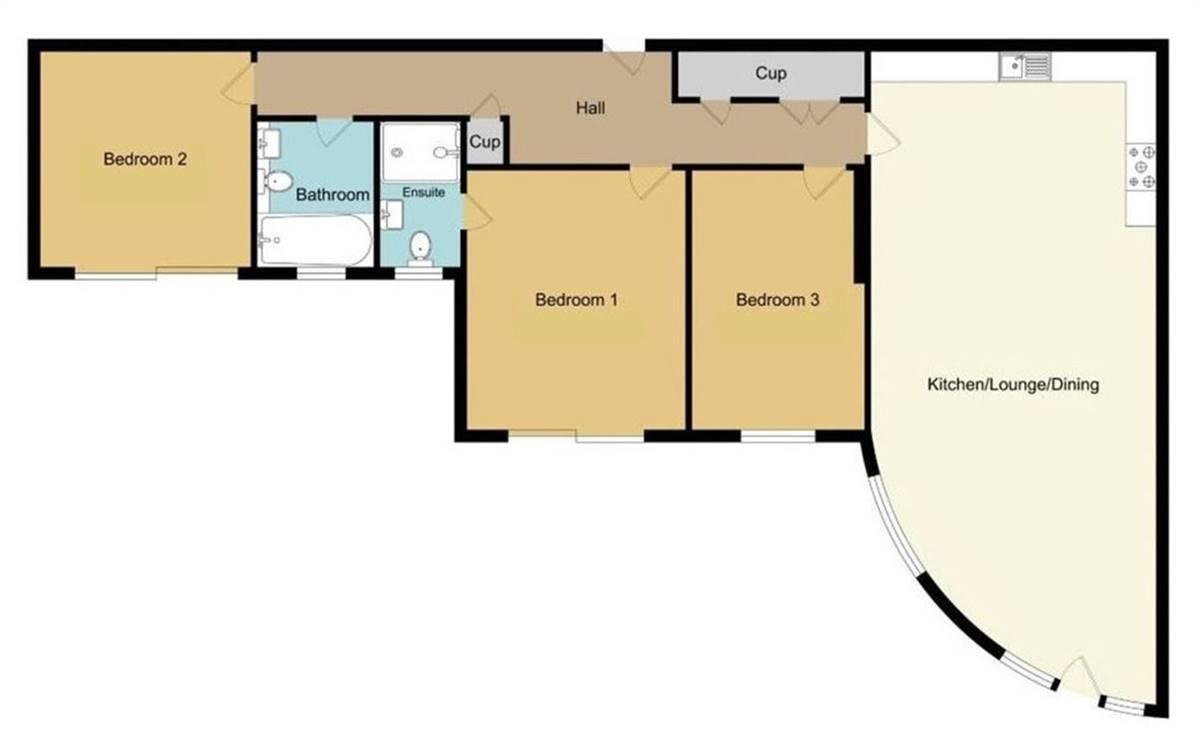 William Street, Herne Bay floorplan