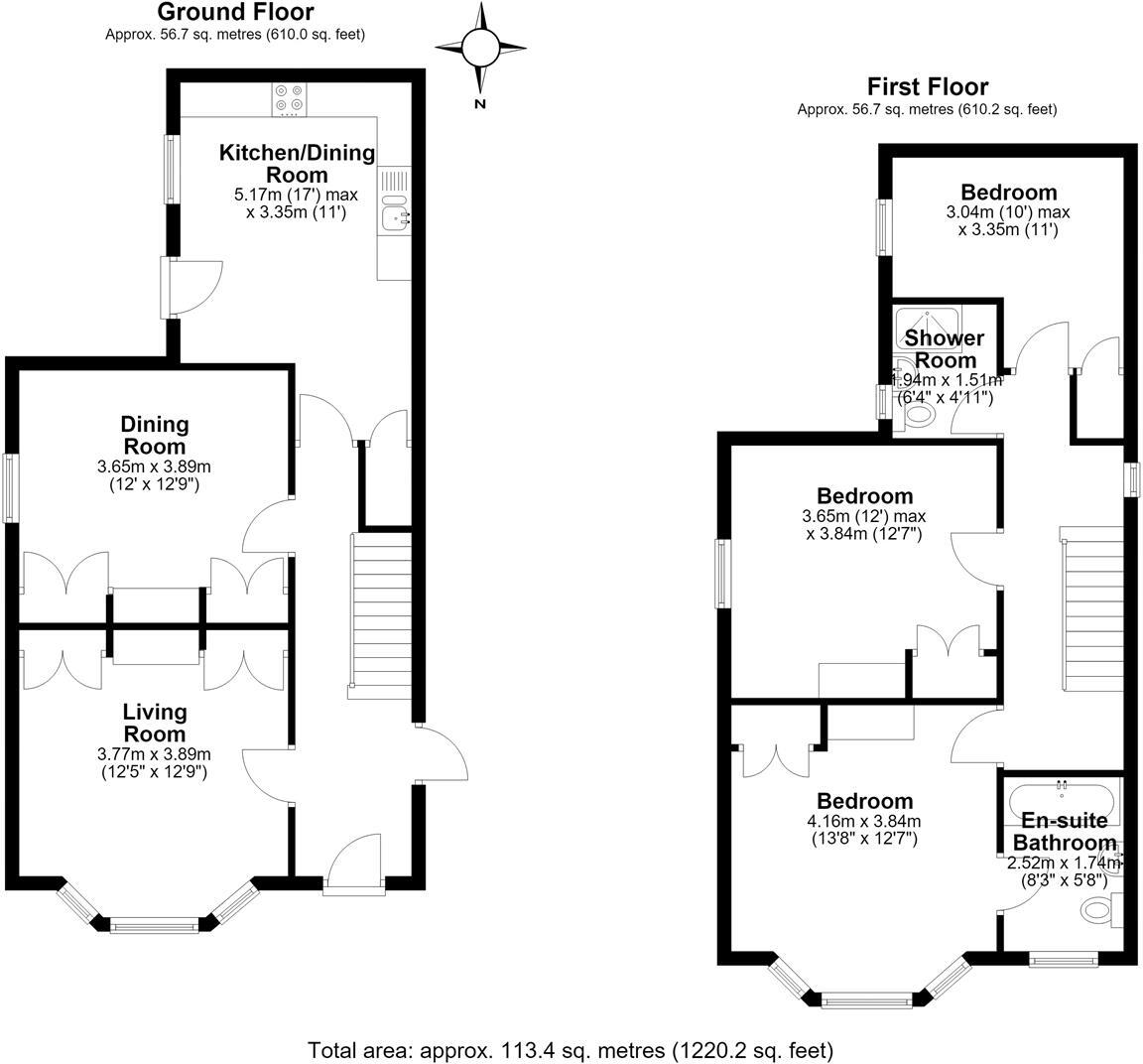 8 Hartington Road, Aldeburgh floorplan
