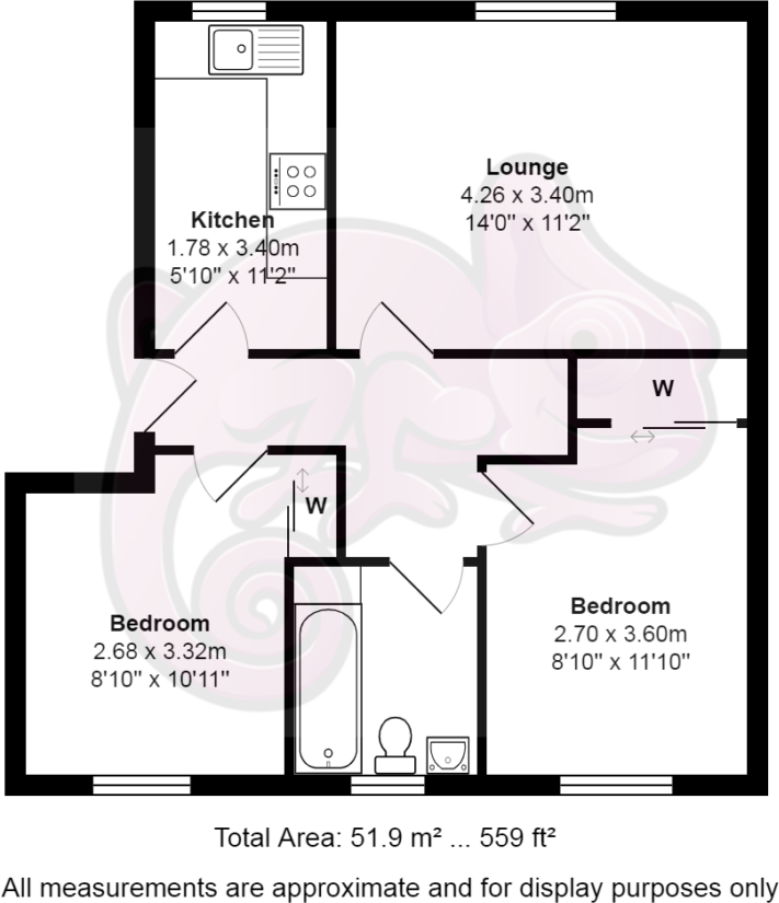 1010 Crow Road, Anniesland, G13 1JN floorplan