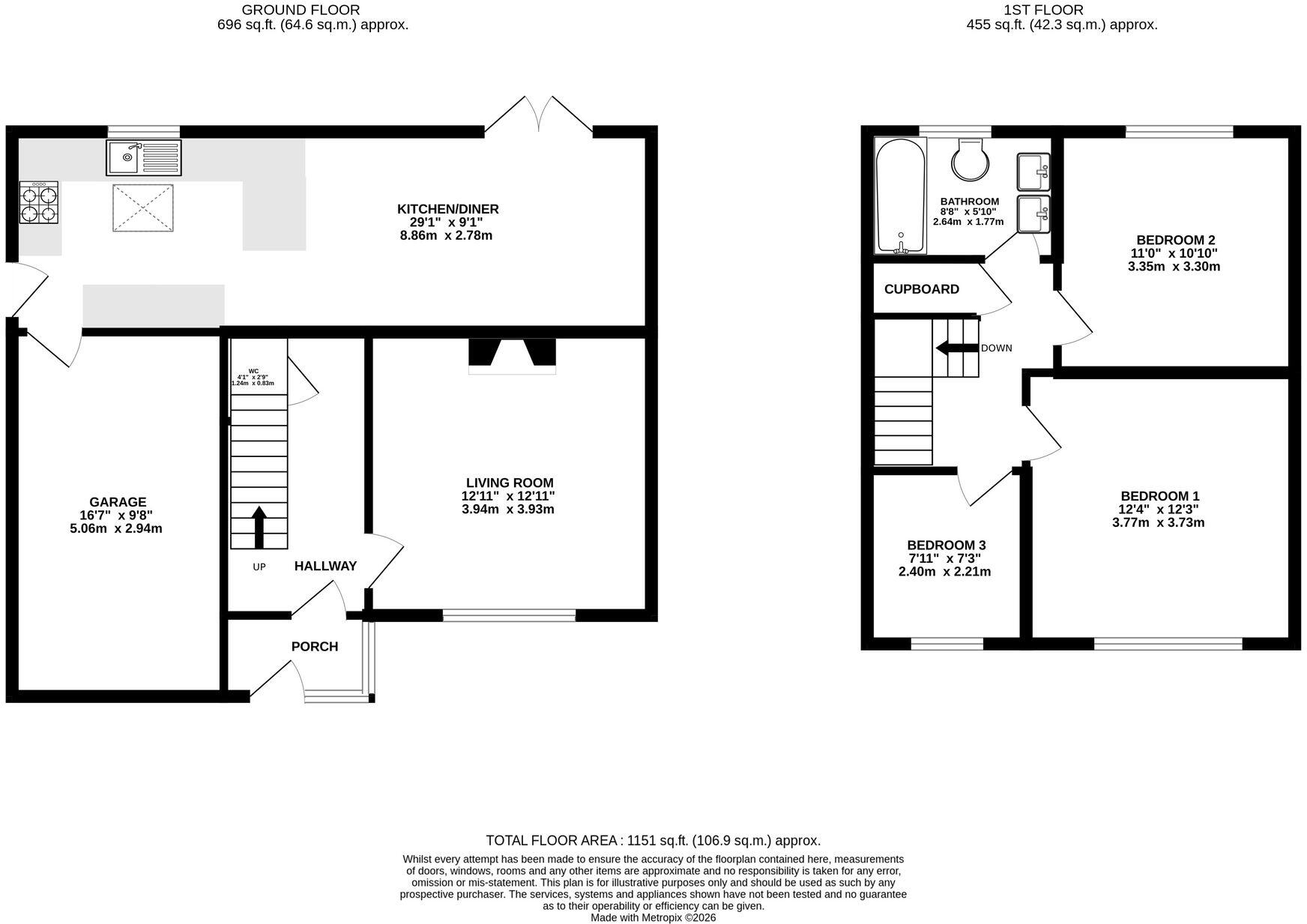 Glandon Drive, Cheadle Hulme, SK8 floorplan