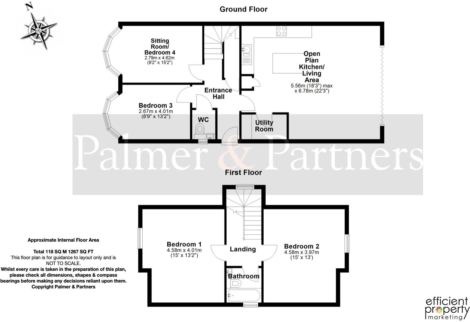 Sunrise Avenue, Chelmsford, Essex, CM1 floorplan