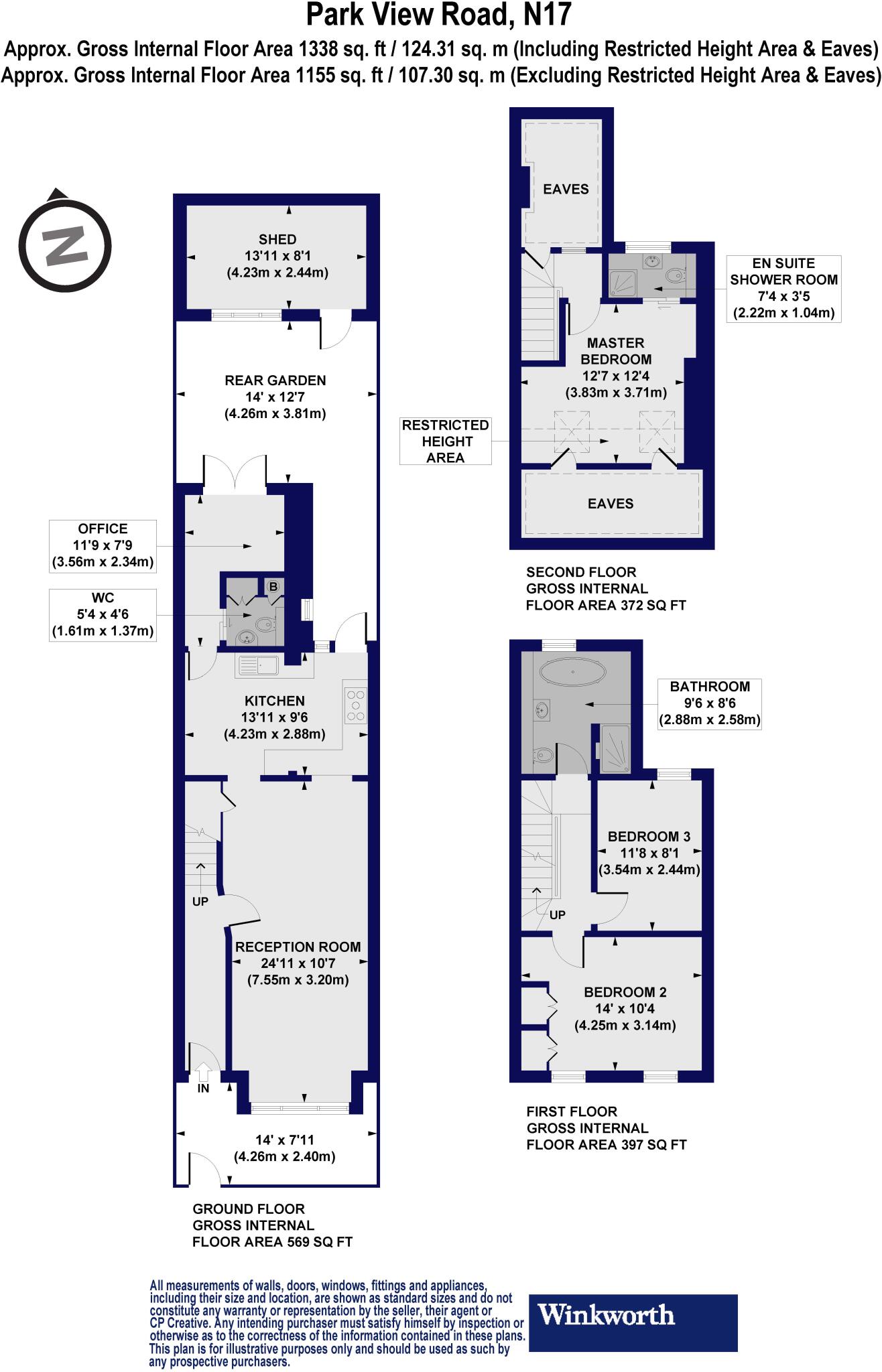 Park View Road, London, N17 floorplan