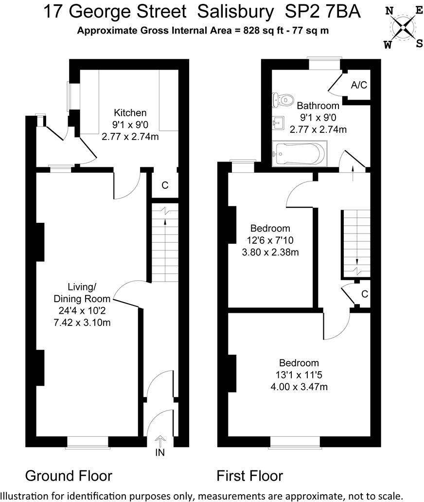 George Street, Salisbury floorplan