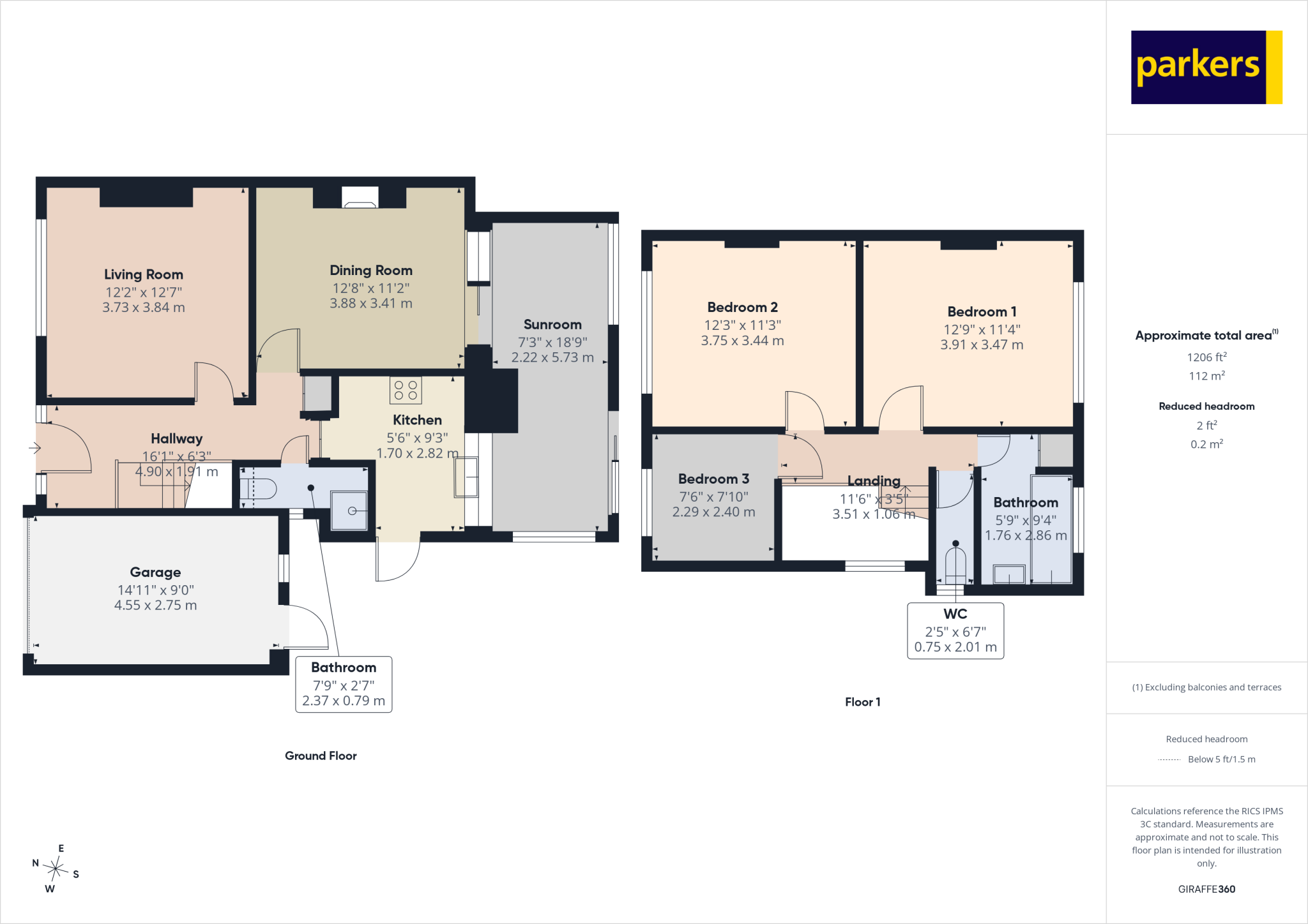 Elmwood Way, Basingstoke, Hampshire, RG23 floorplan