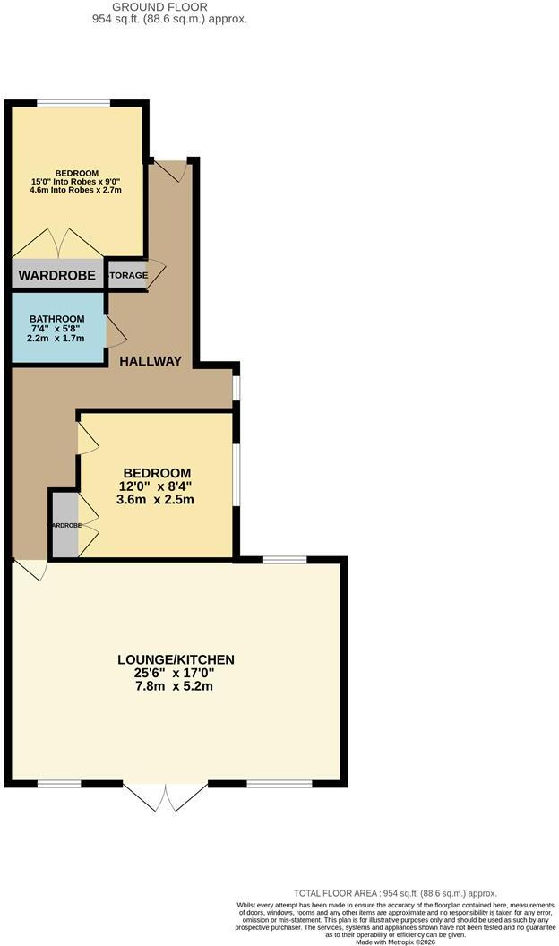 Larkshall Road, Highams Park floorplan