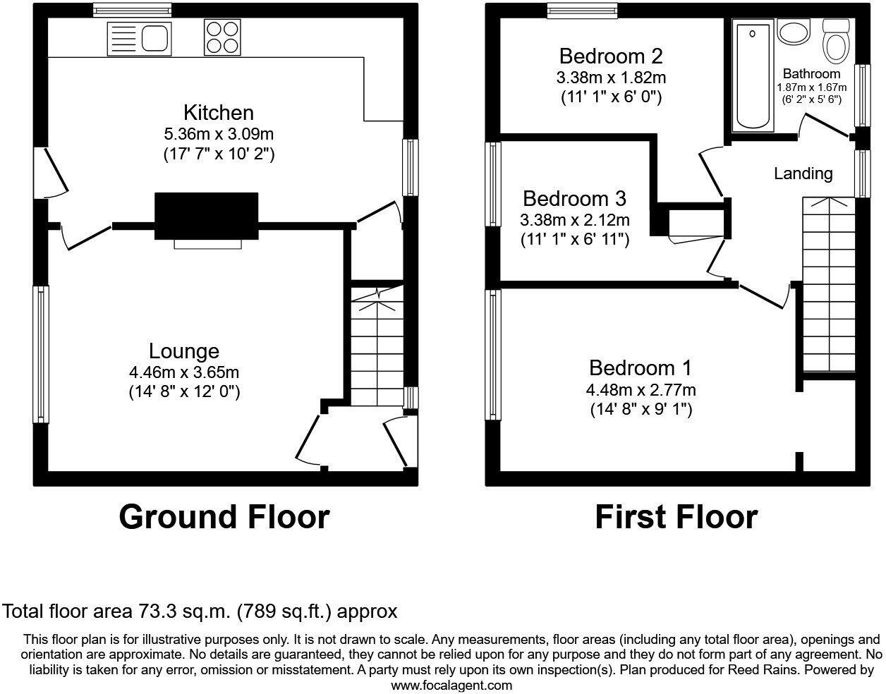 Raeburn Road, Sheffield, S14 floorplan