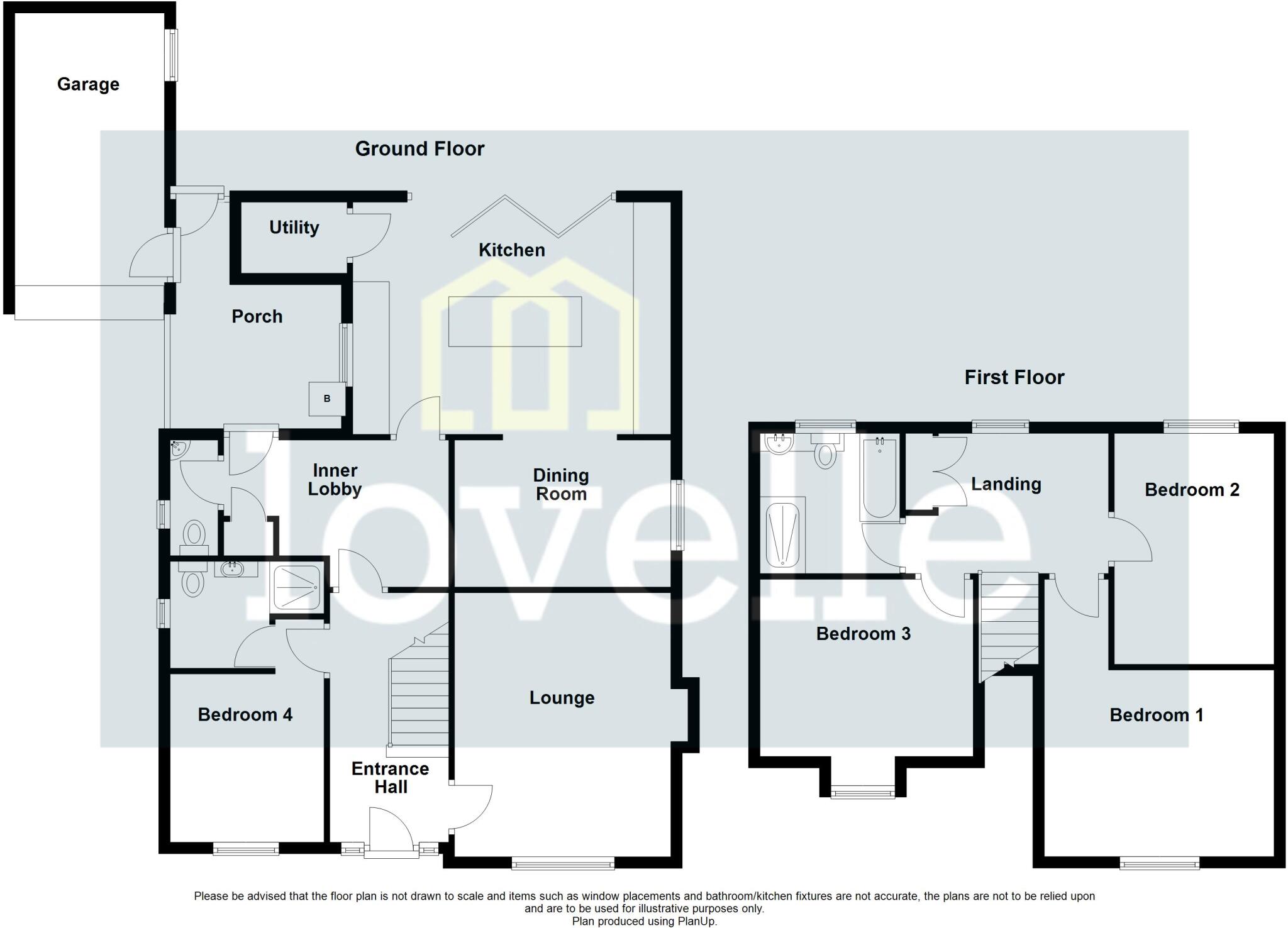 Linsted Lodge, Conisholme Road, North Somercotes floorplan
