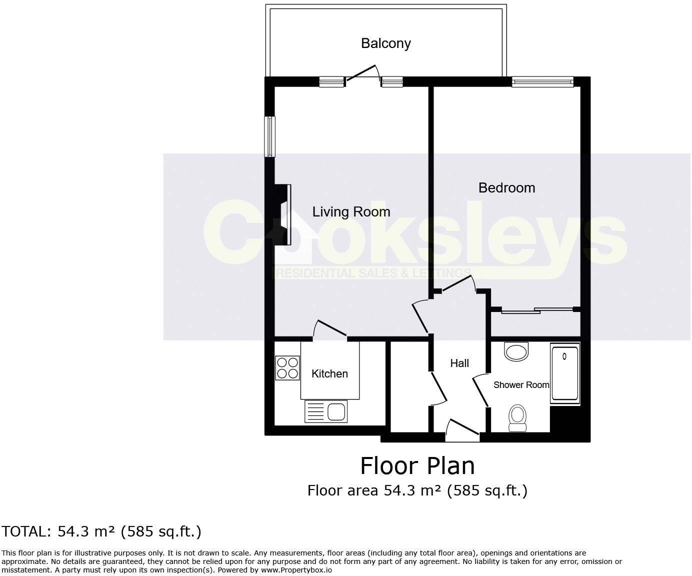 Cowick Street floorplan